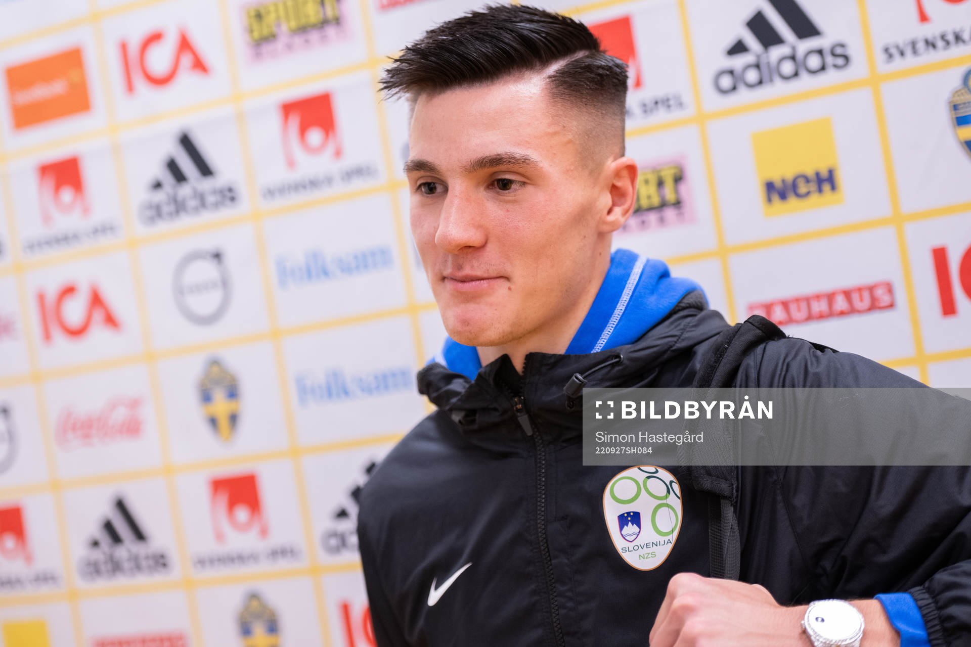 Benjamin Sesko of Slovenia