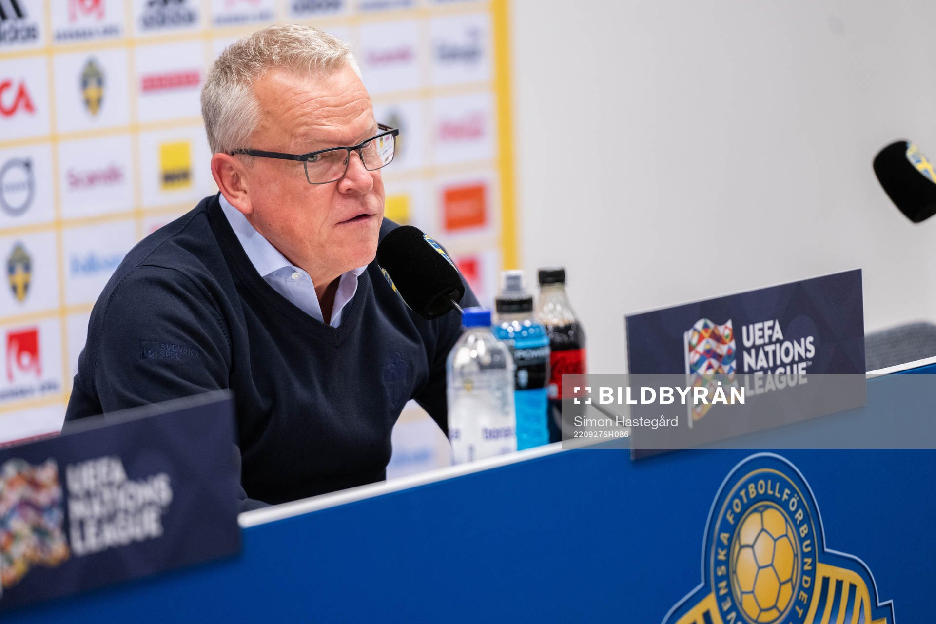 Head coach Janne Andersson of Sweden