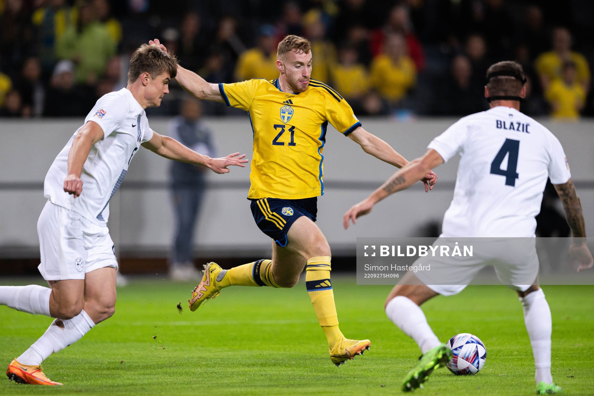 Dejan Kulusevski of Sweden