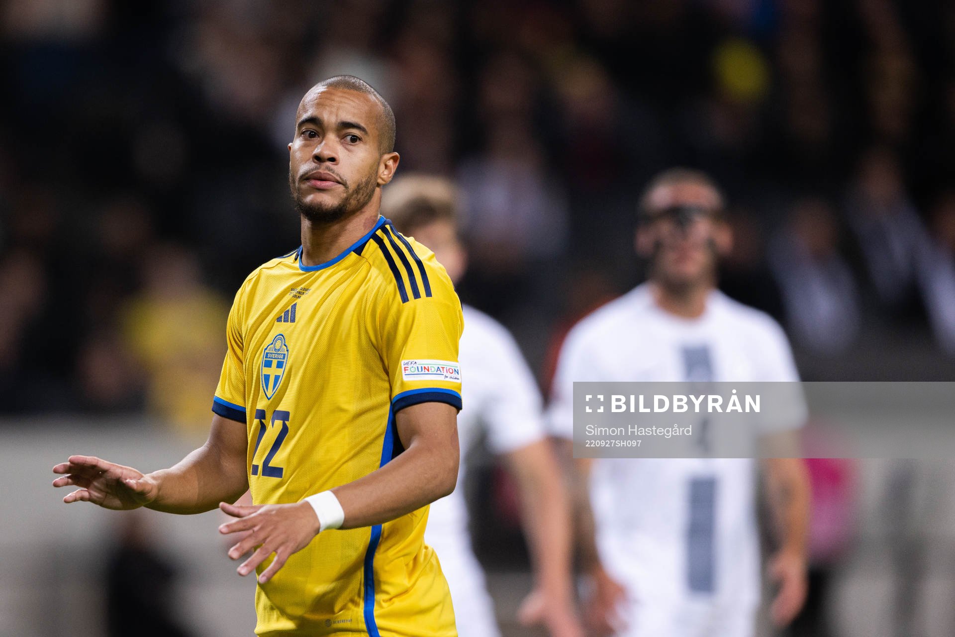 Robin Quaison of Sweden