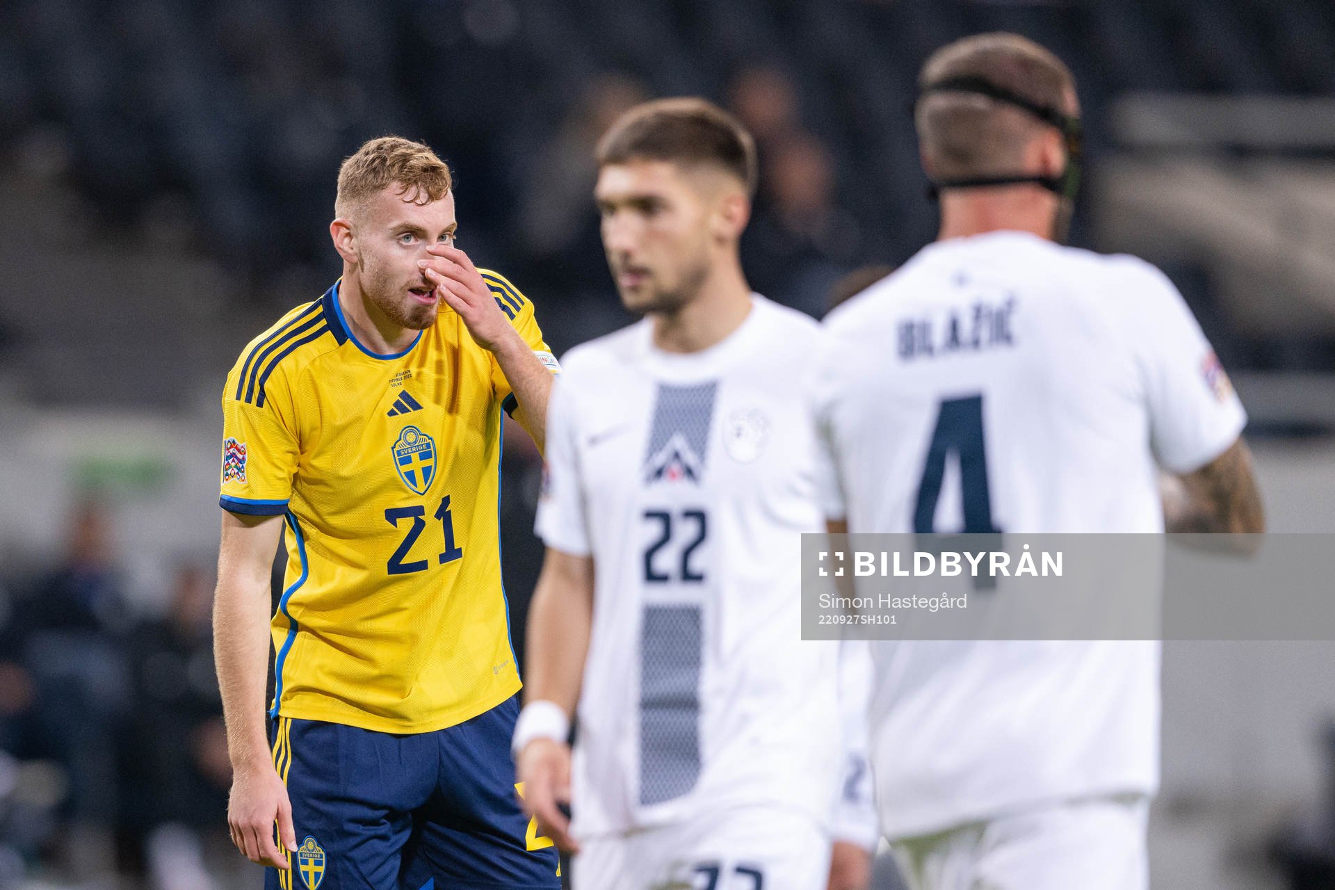 Dejan Kulusevski of Sweden