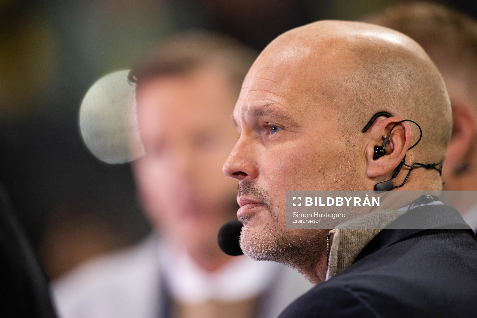 Fredrik Ljungberg in the Viaplay studio