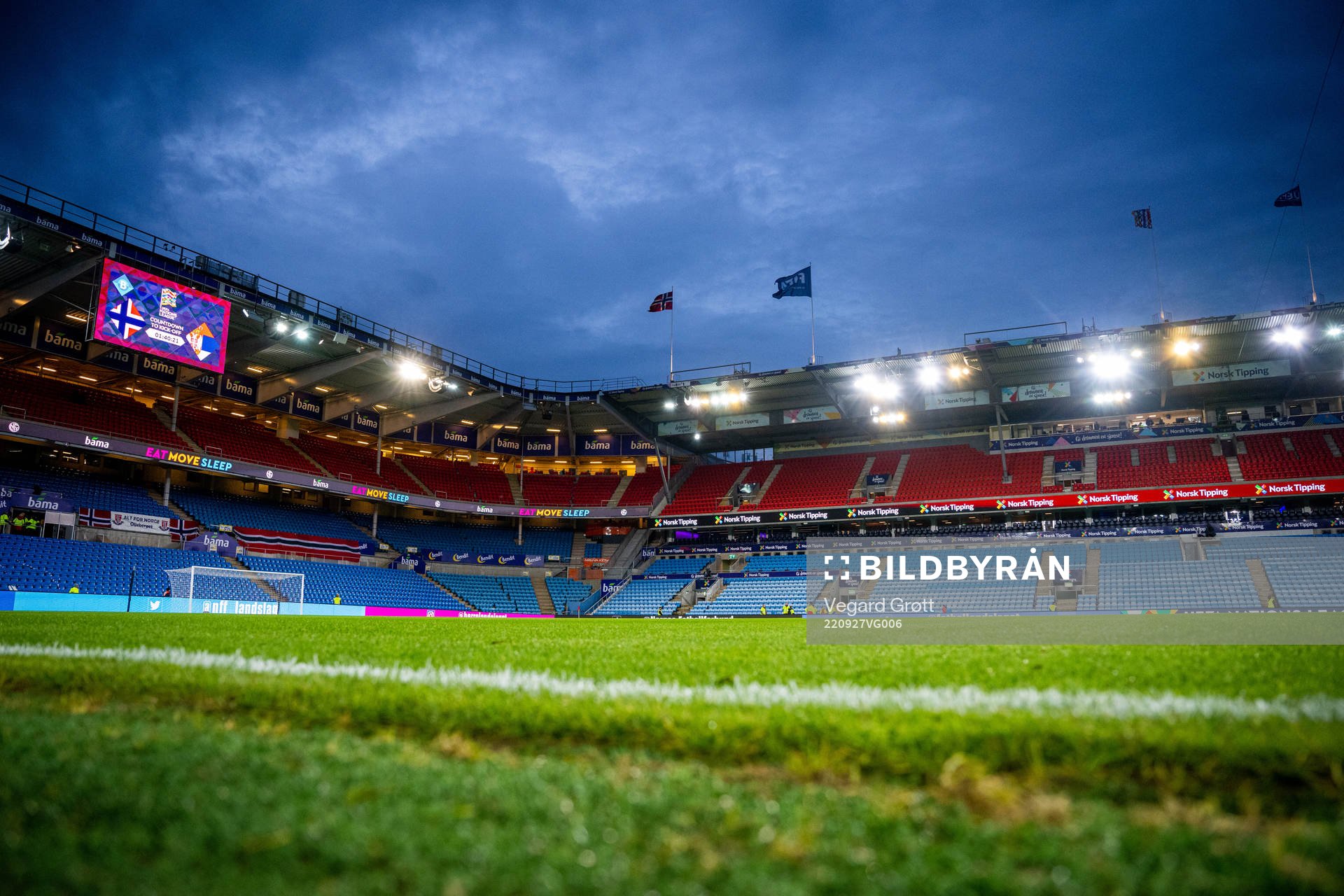 General view of Ullevaal stadion