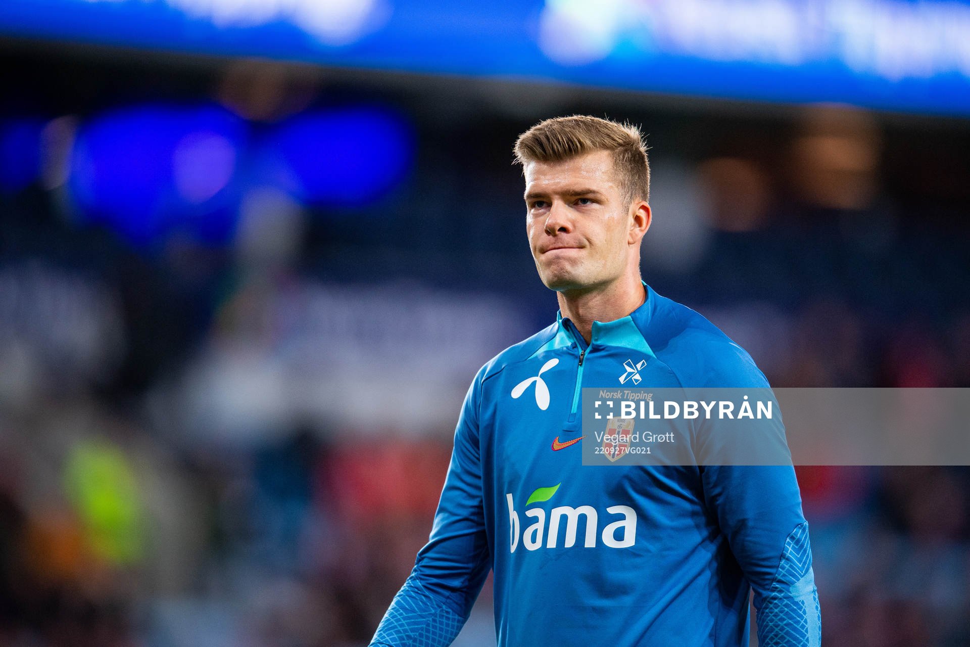 Alexander Sørloth of Norway