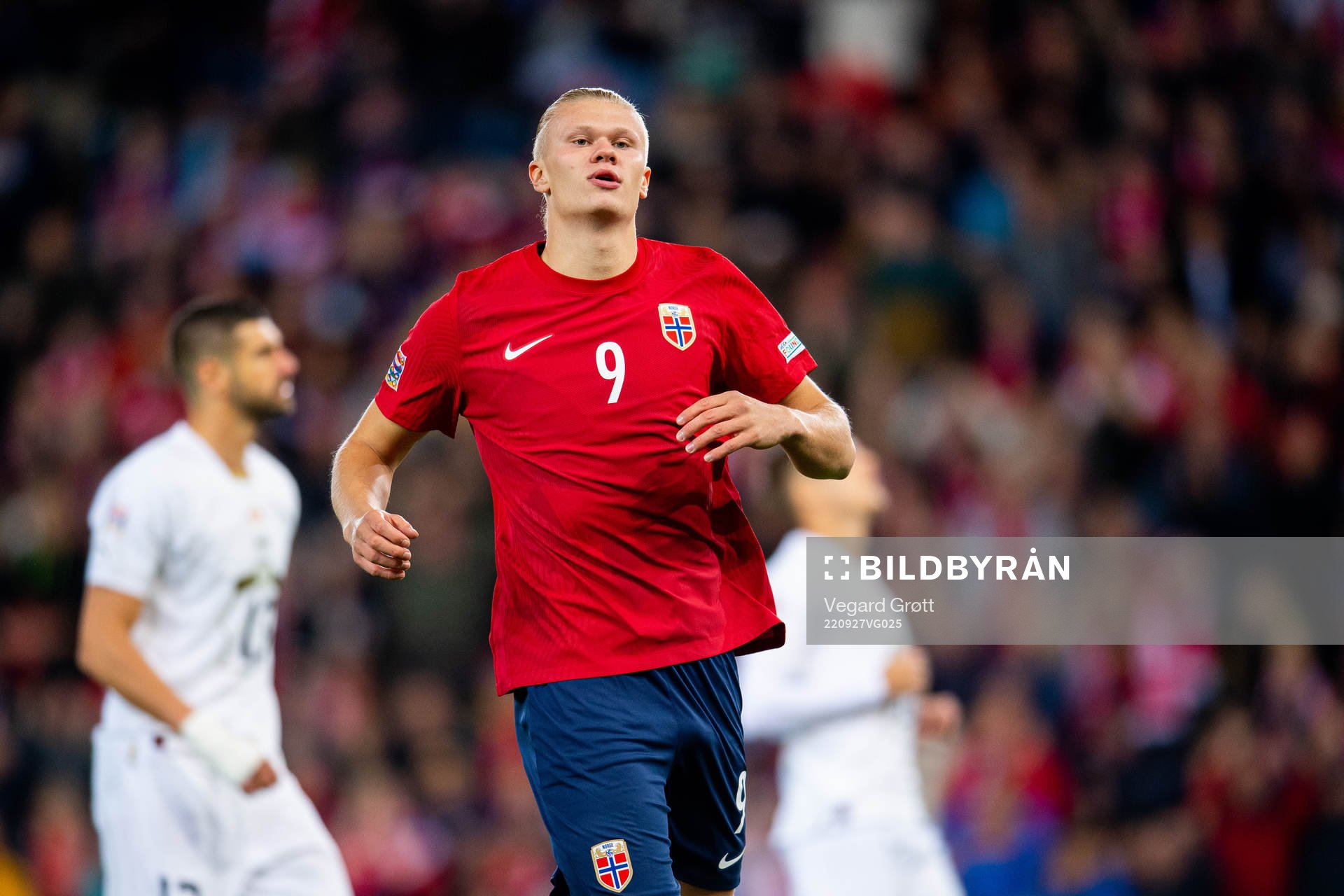 Erling Braut Haaland of Norway