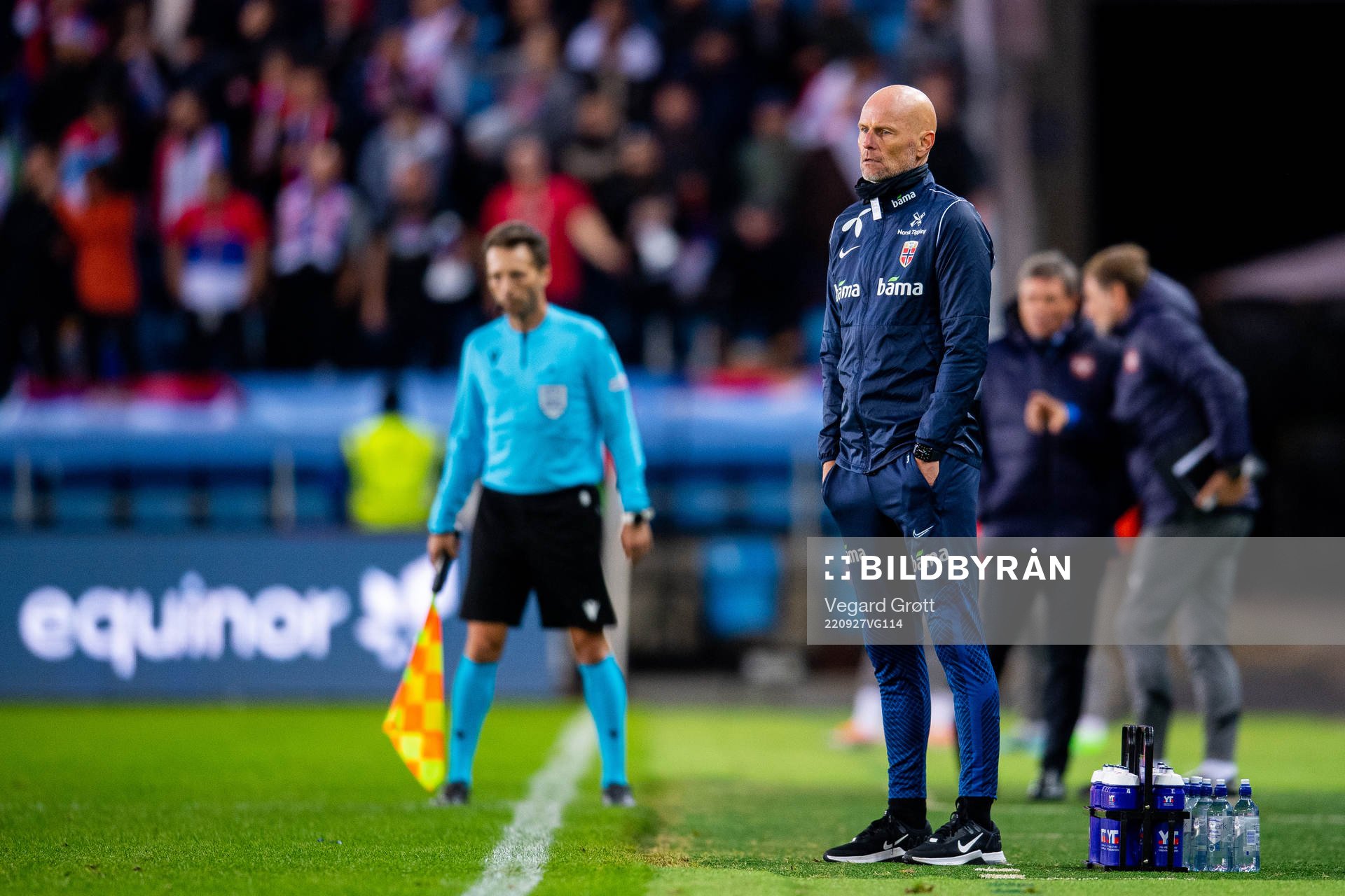 Head coach Ståle Solbakken of Norway