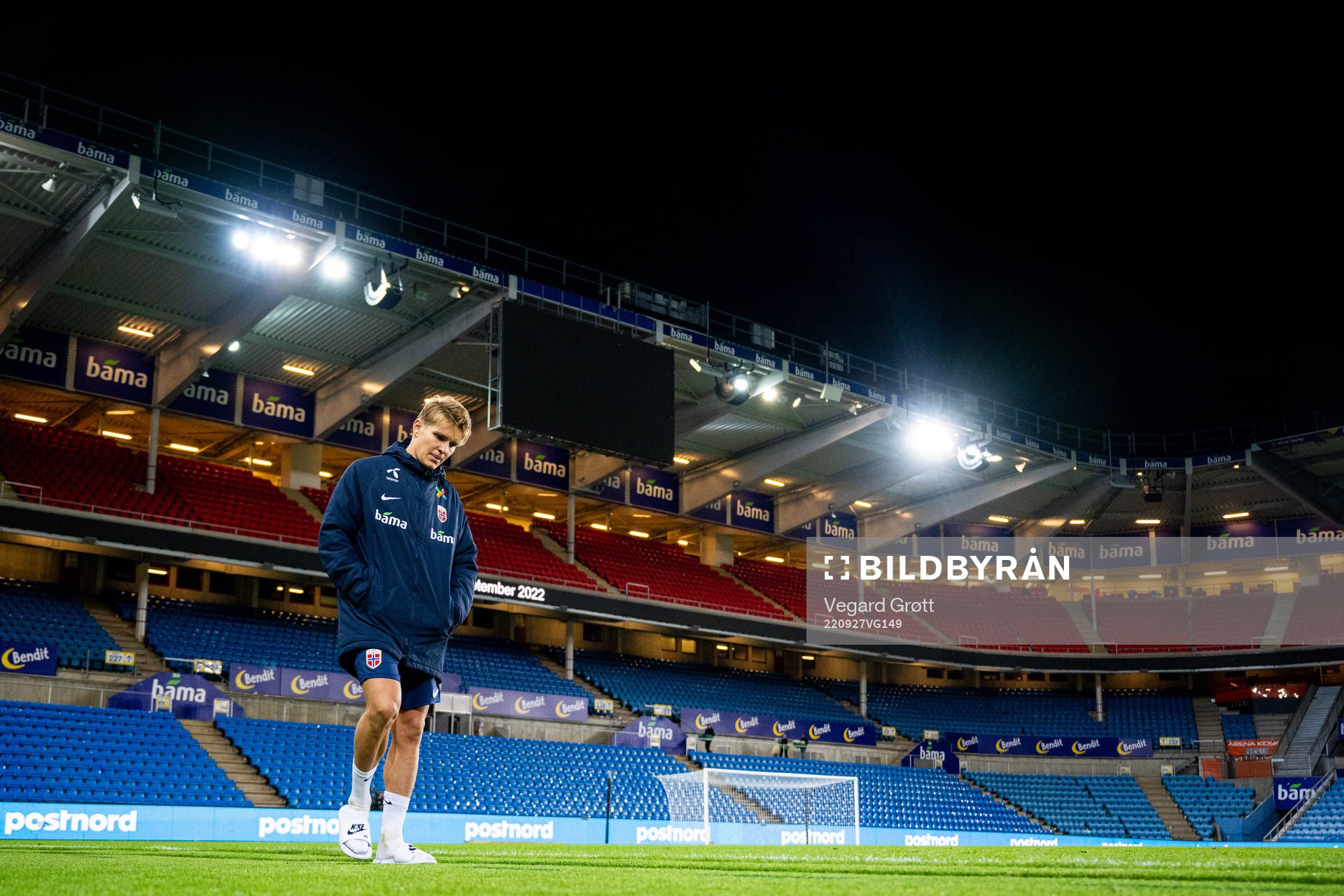 Martin Ødegaard of Norway looks dejected