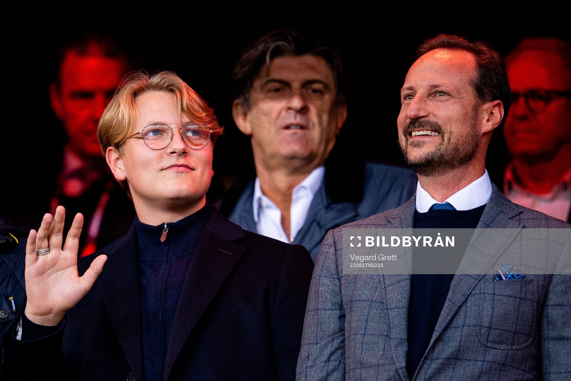 Prince Sverre Magnus and Crown Prince Haakon Magnus of