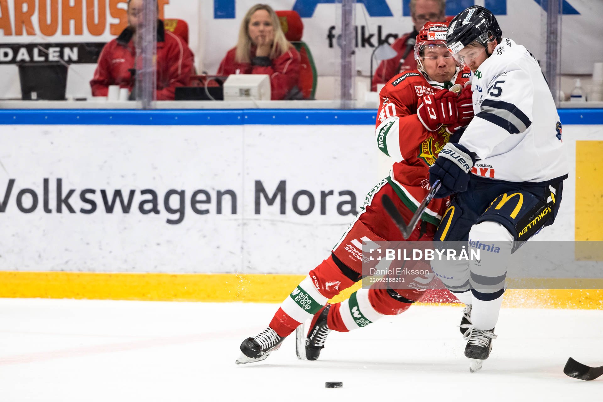 Moras Anton Heikkinen och Karlskogas Arvid Aronsson