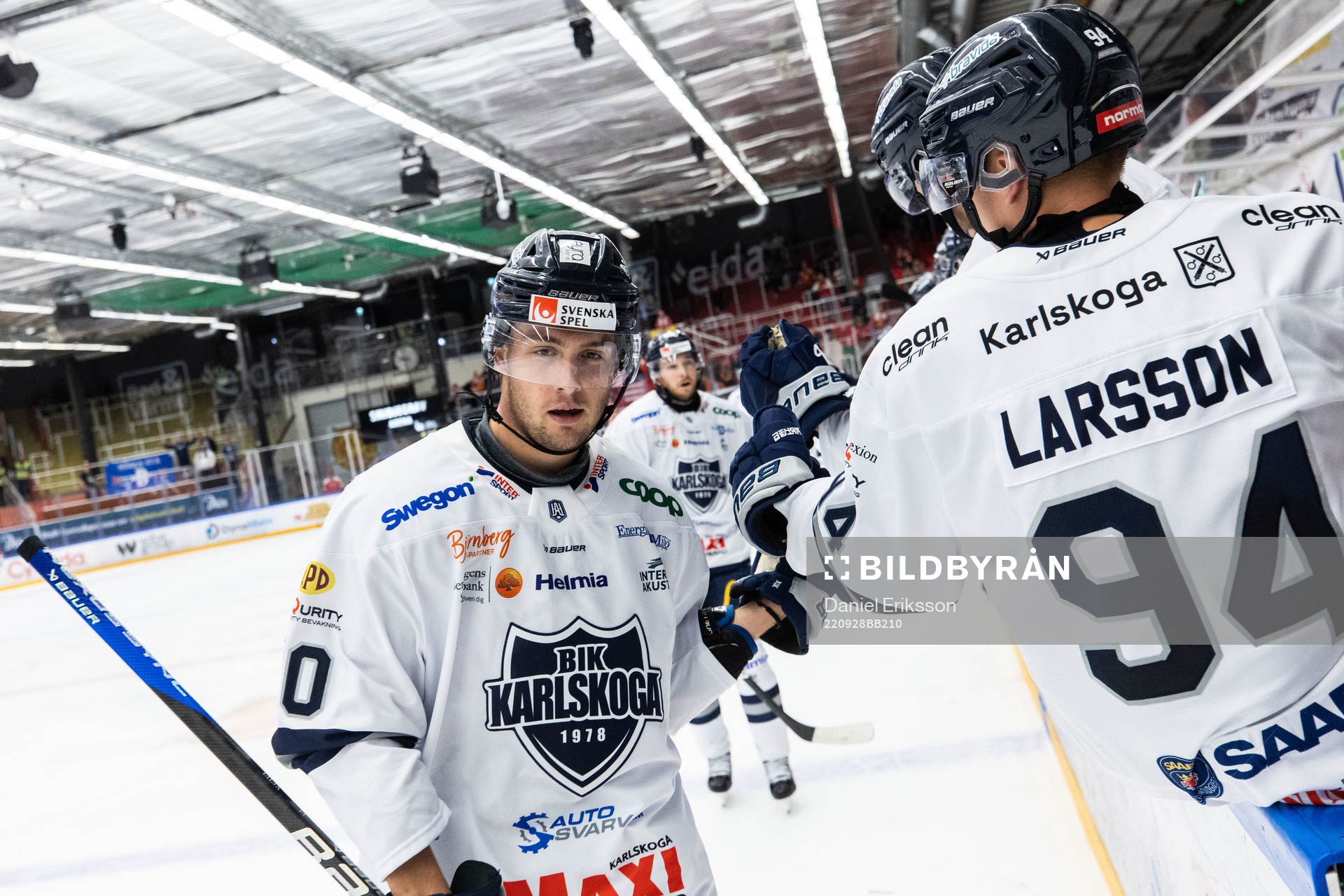 Karlskogas David Lilja jublar