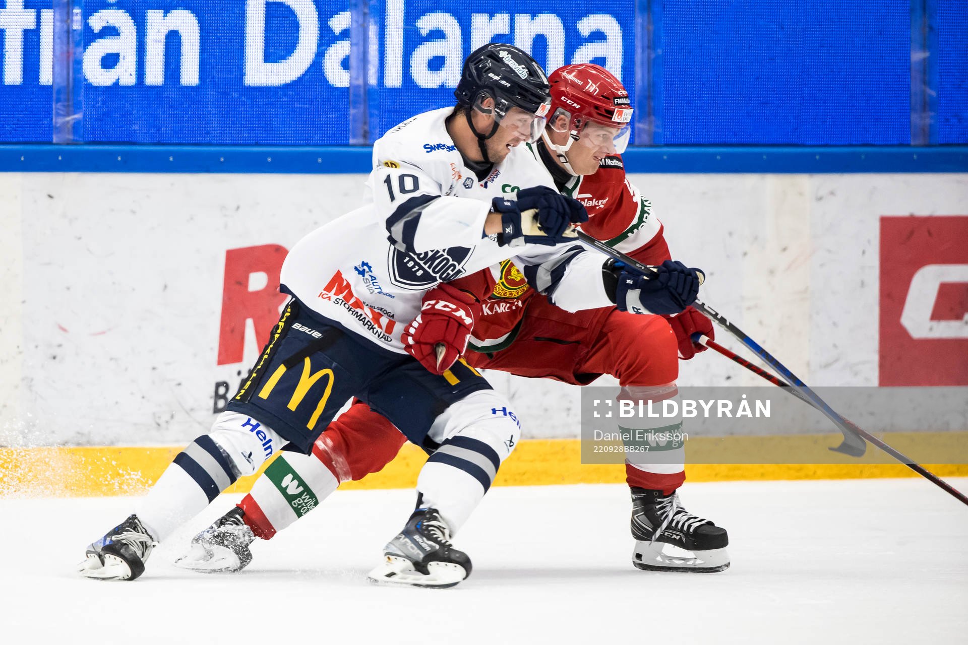 Karlskogas David Lilja och Moras Viktor Larsson