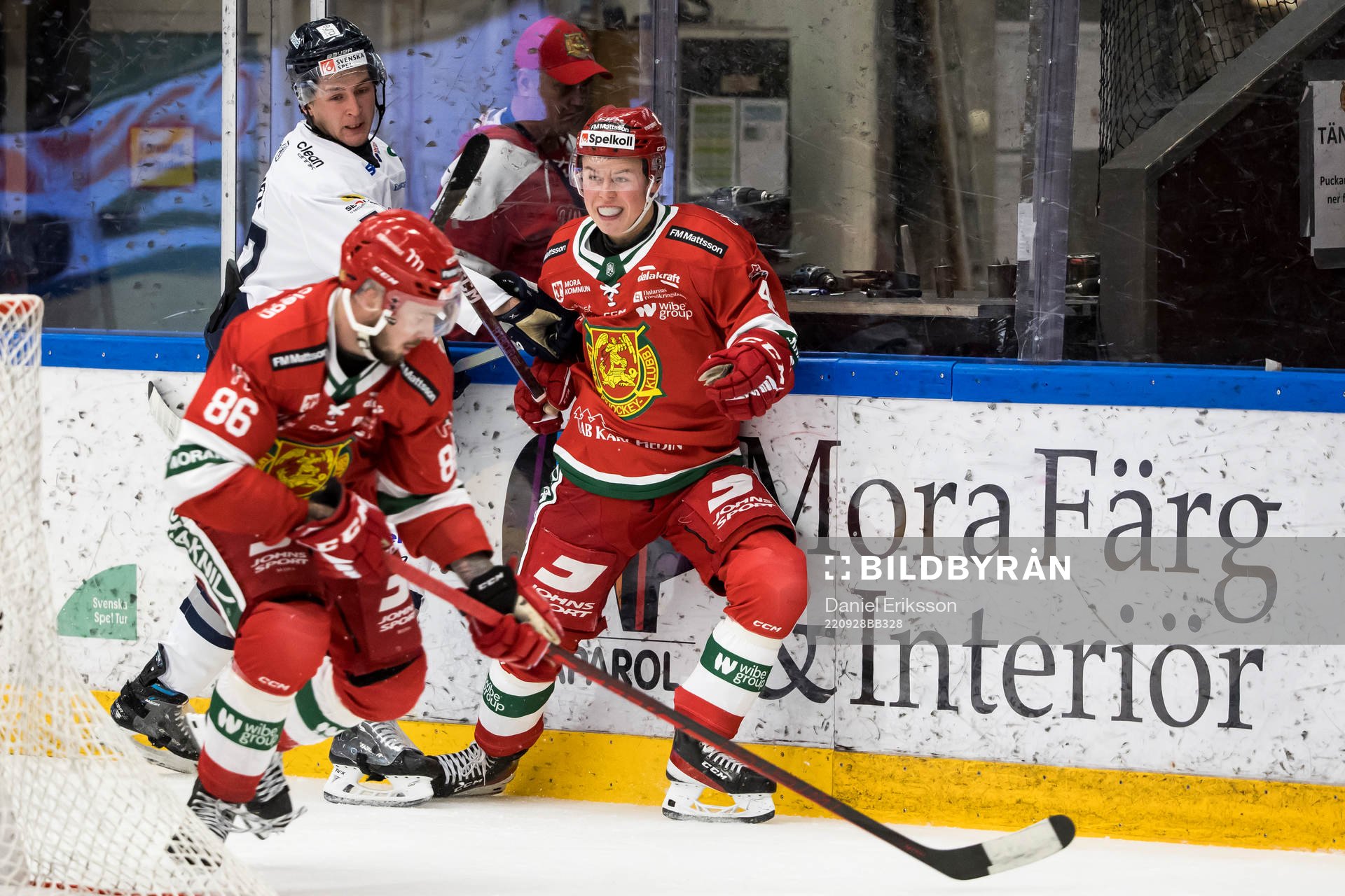 Moras Albin Grewe och Johannes Johannessen och Karlskogas