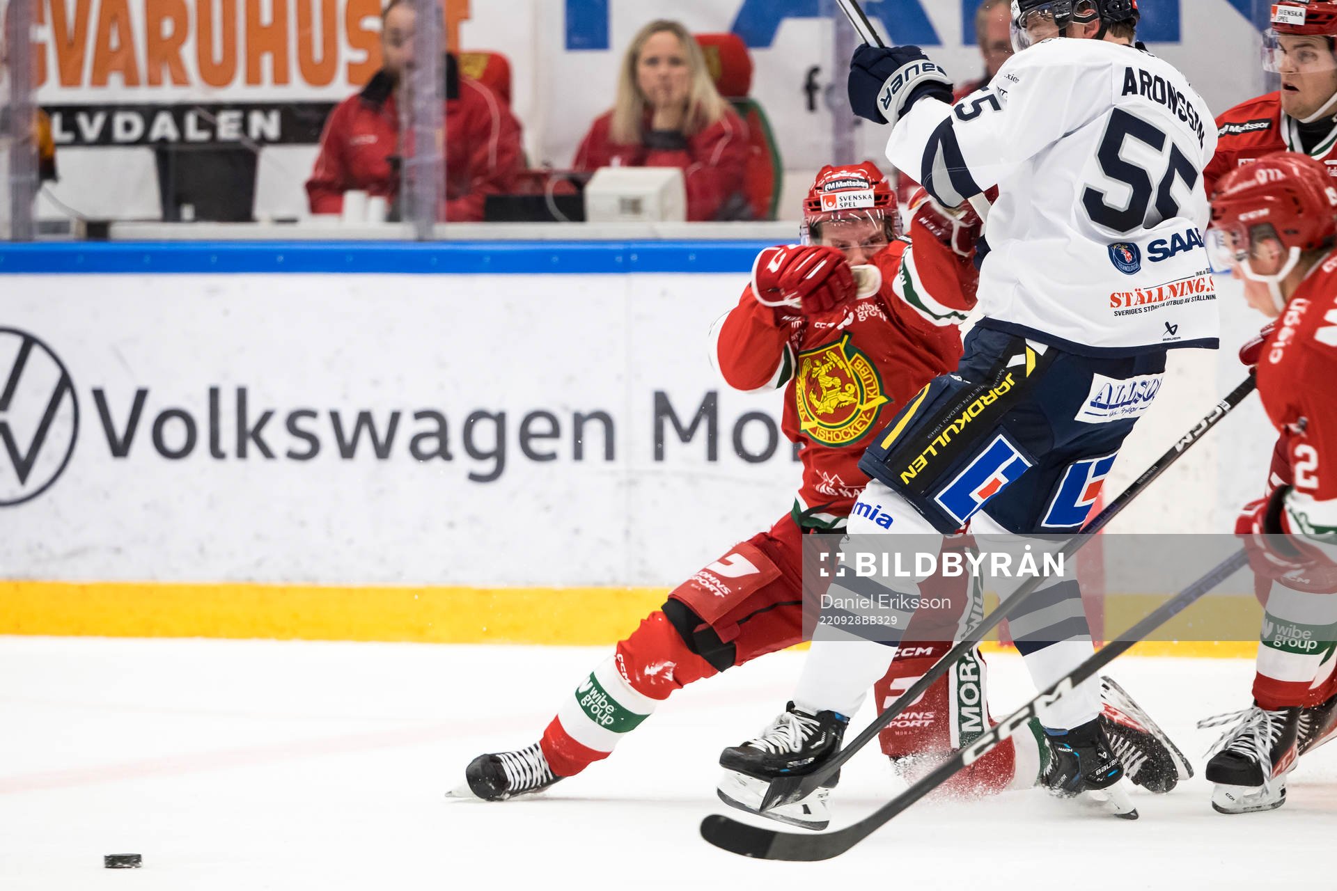 Moras Anton Heikkinen och Karlskogas Arvid Aronsson