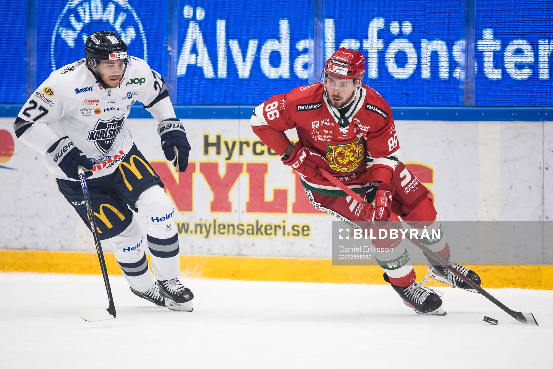 Karlskogas Wilhelm Westlund  och Moras Albin Grewe