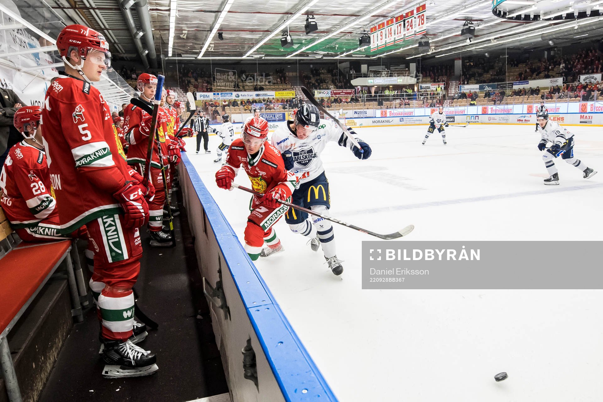 Moras Anton Heikkinen och Karlskogas Alexander Jarl Åhlin