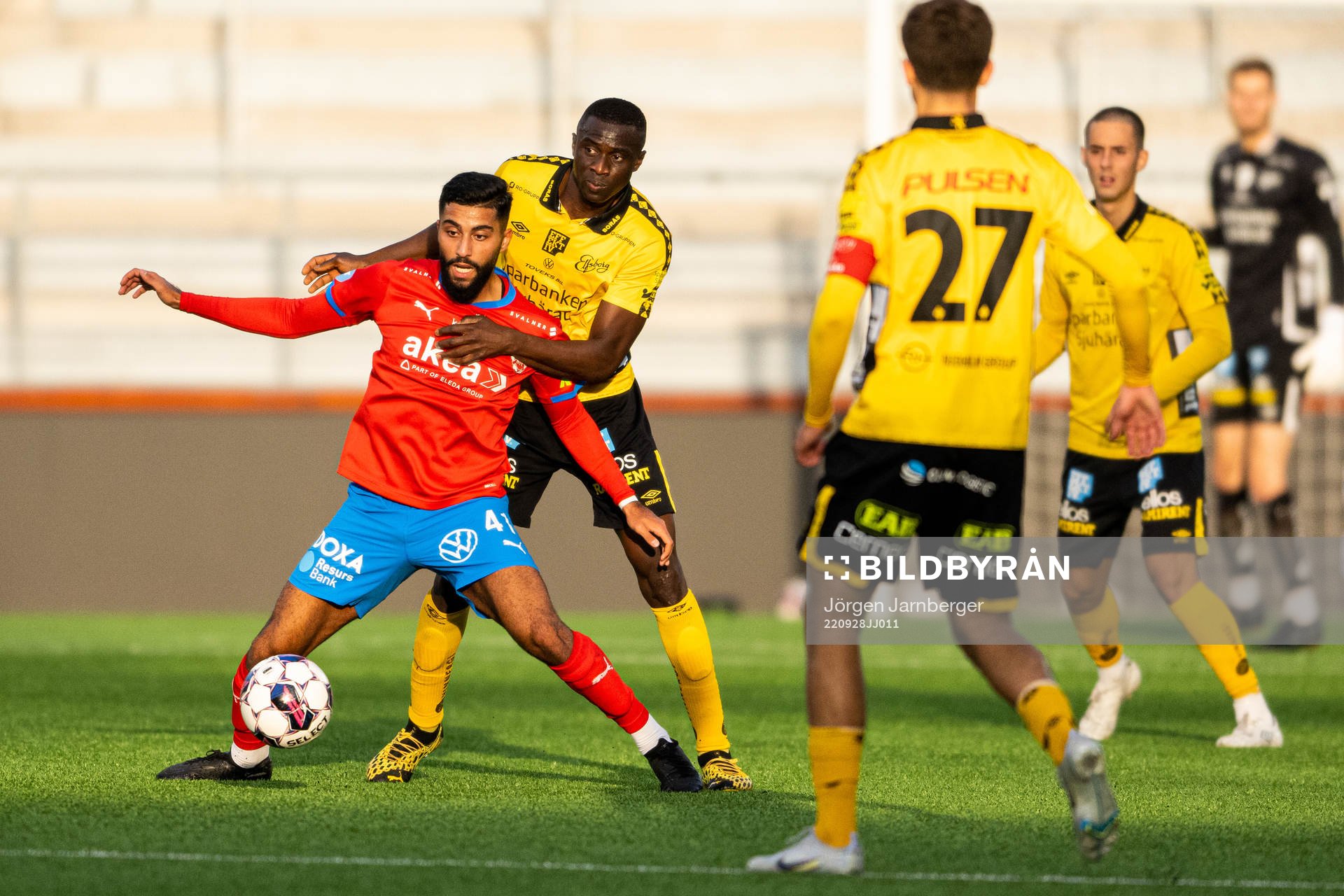 Helsingborgs Amin Al-Hamawi och Elfsborgs Maudo Lamine