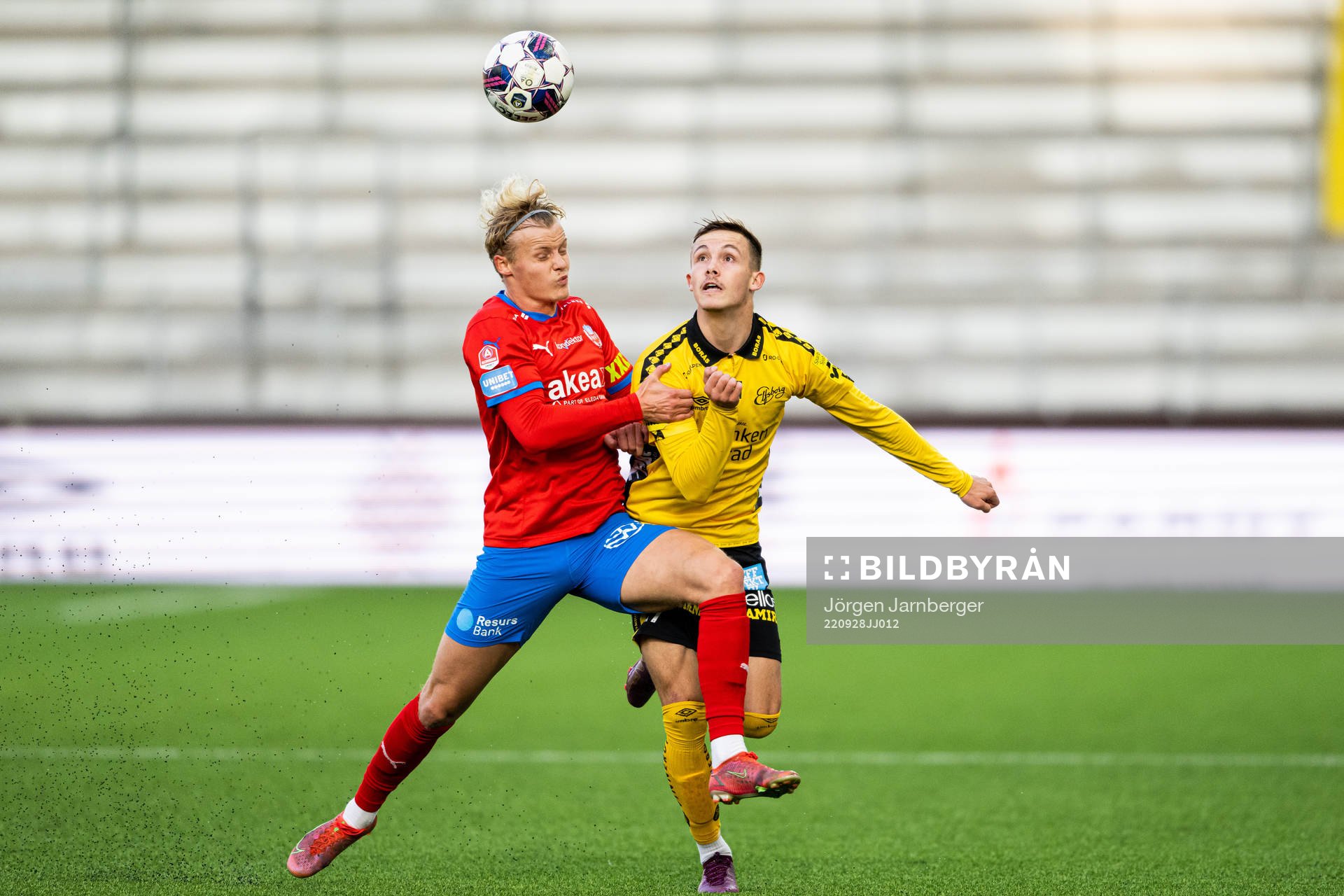 Helsingborgs Elmar Lindkvist och Elfsborgs Jacob Ondrejka