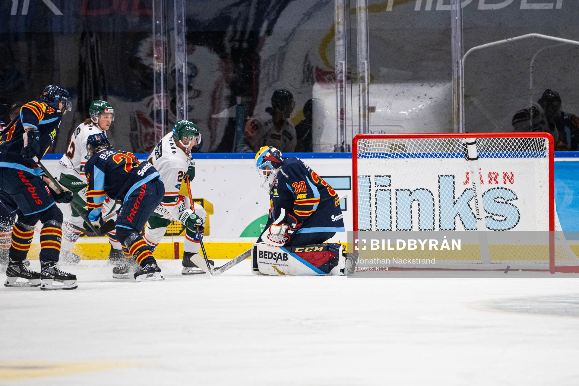 Kristianstads Dennis Svensson gör 0-1