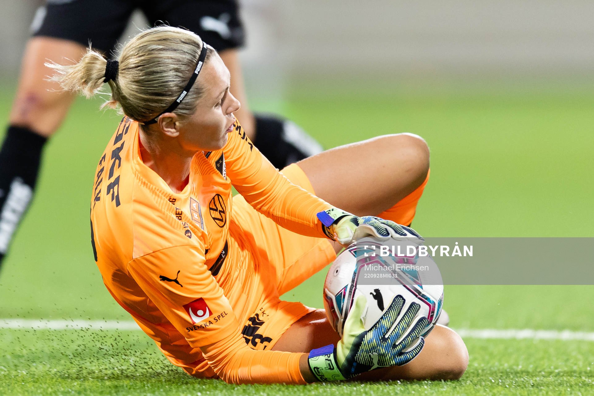 Goalkeeper Jennifer Falk of Häcken