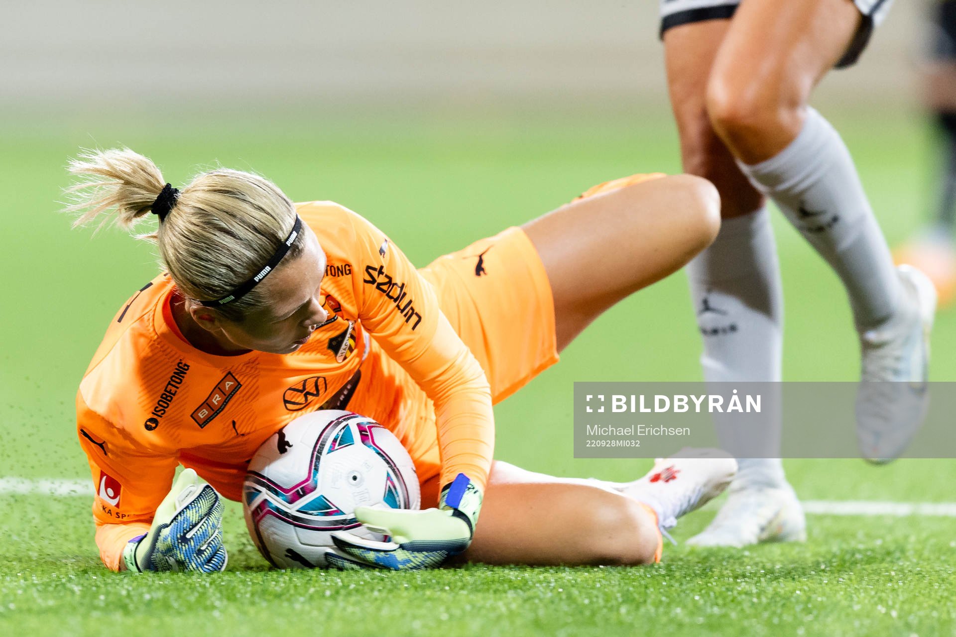Goalkeeper Jennifer Falk of Häcken