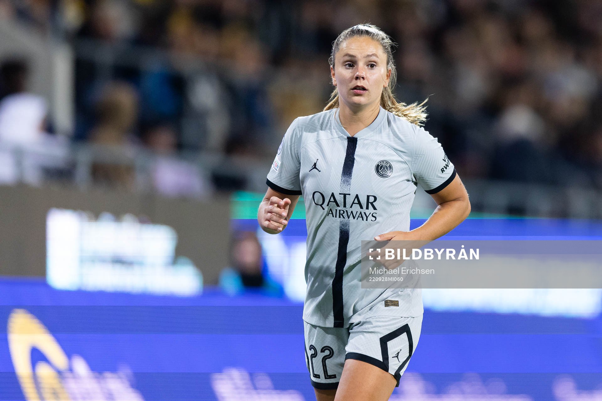 Lieke Martens of Paris Saint Germain during the UEFA Women's Champions League football match between Häcken and Paris Saint Germain on September 28, 2022 in Göteborg.