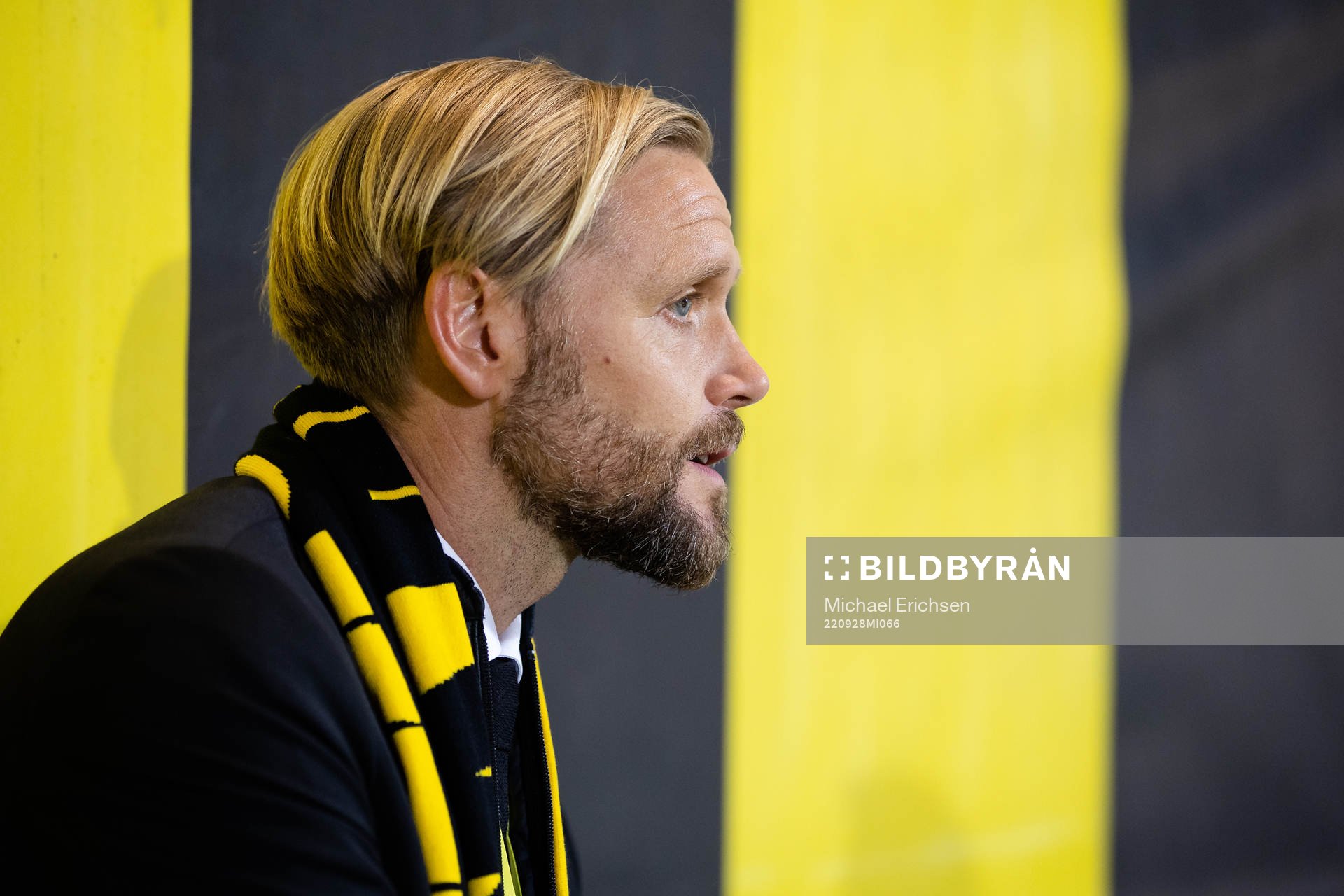 Club director Marcus Jodin of Häcken after the UEFA Women's Champions League football match between Häcken and Paris Saint Germain on September 28, 2022 in Göteborg.