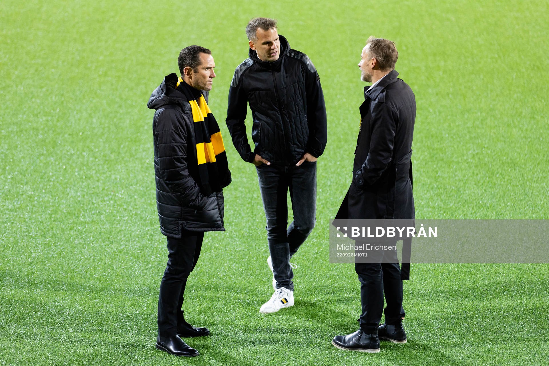 Sporting director Martin Ericsson, head coach Robert