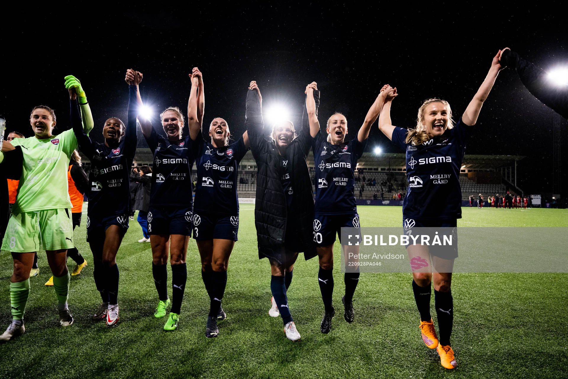 Rebecca Knaak, Gudrun Arnardottir, Mimmi Larsson, Mia