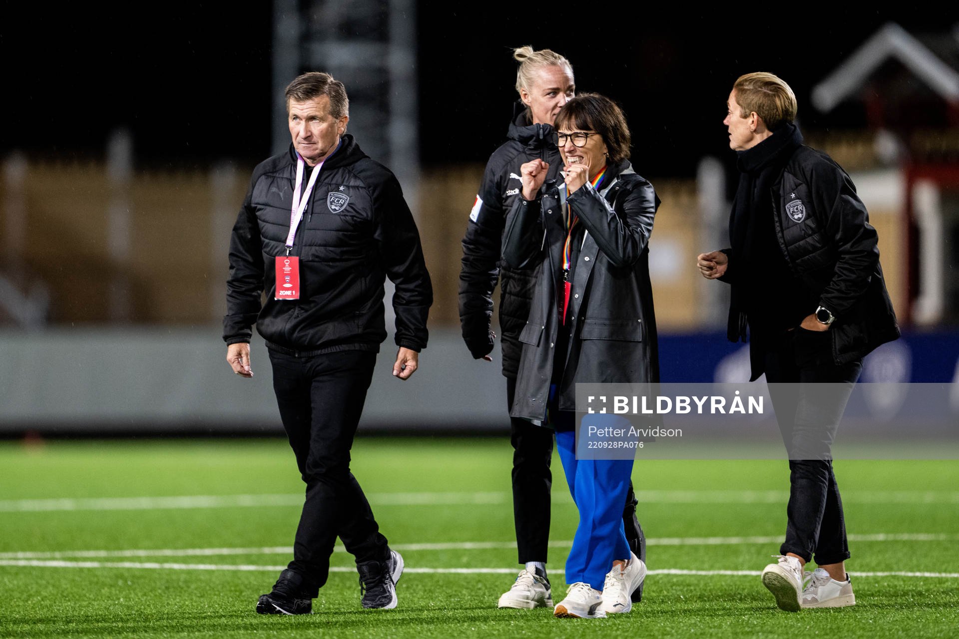Chairman Håkan Wifvesson, Caroline Seger, Club manager
