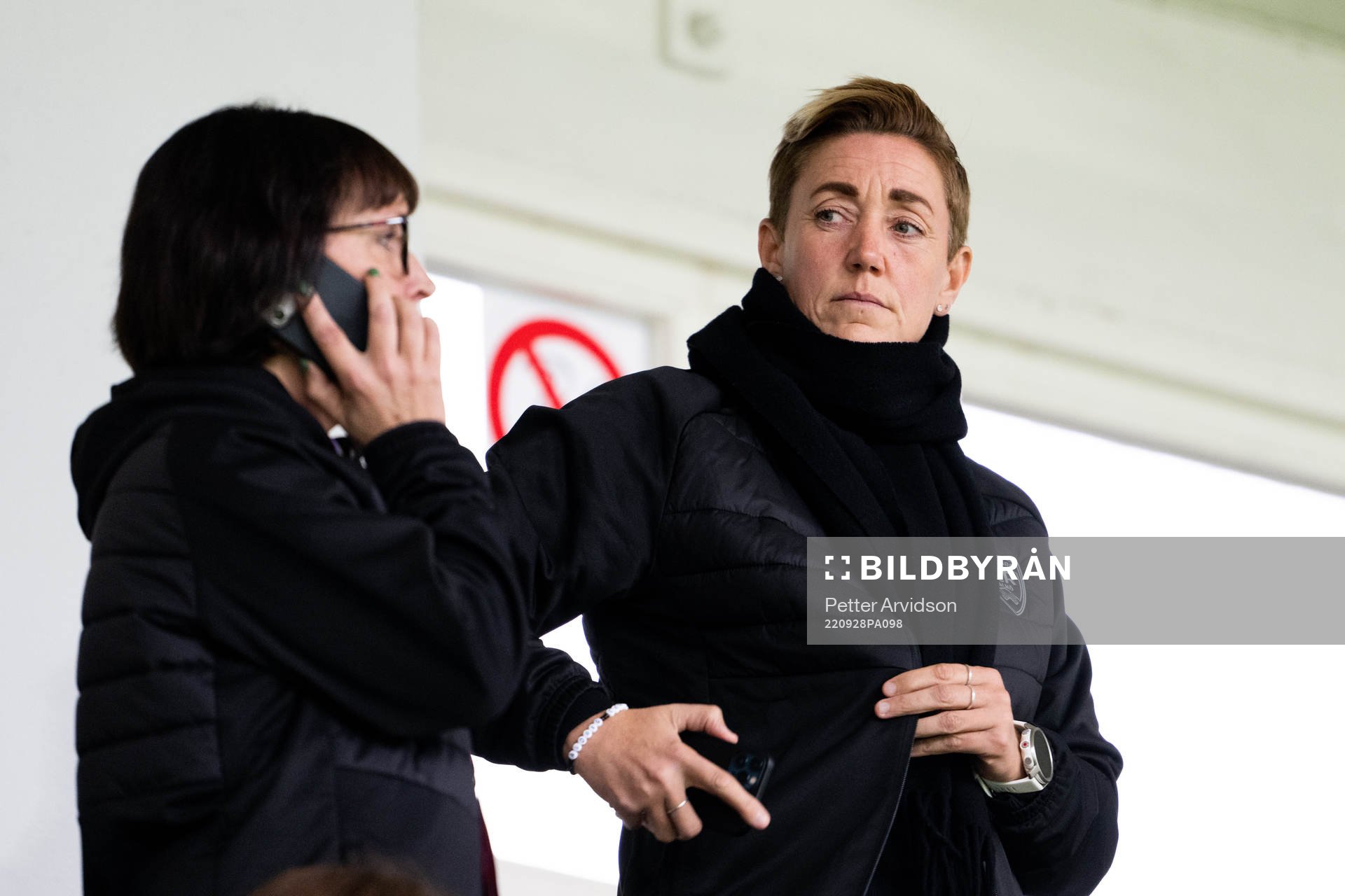 Club manager Jenny Damgaard and sports director Therese