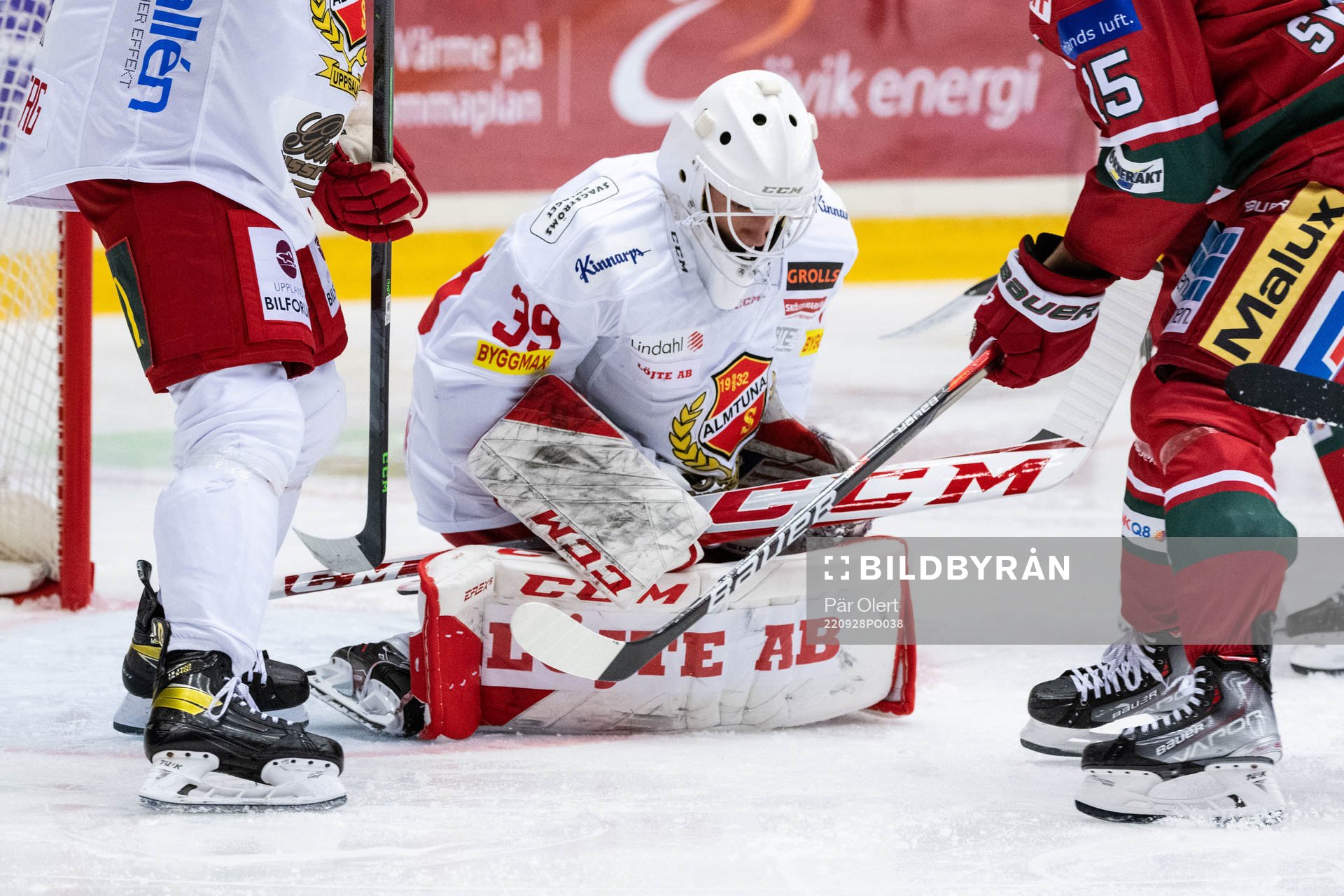 Almtunas målvakt Oliver Håkansson