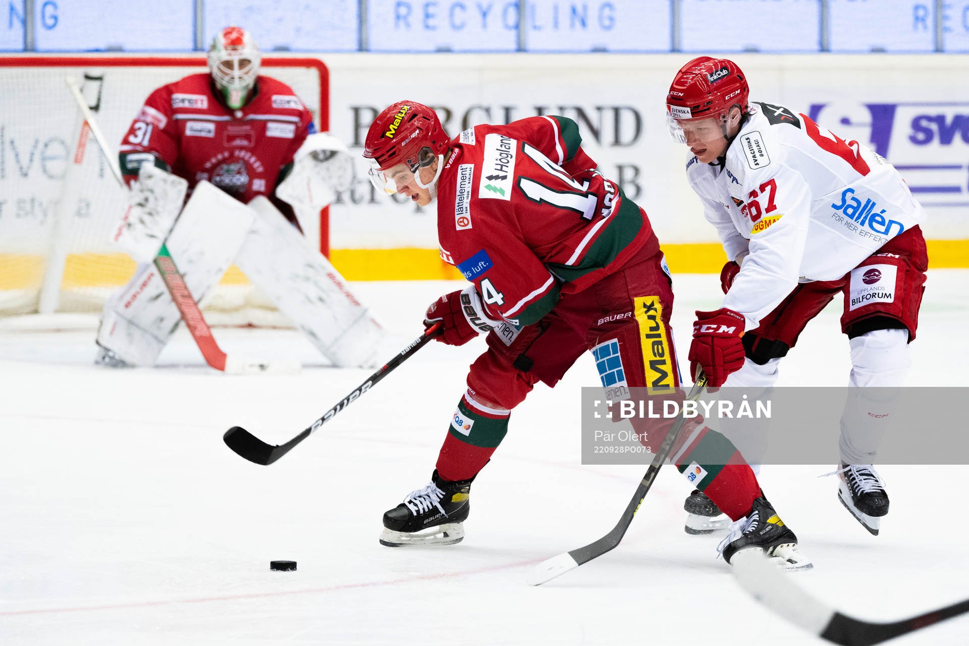 Modos Jakob Noren och Almtunas Jesper Norbäck
