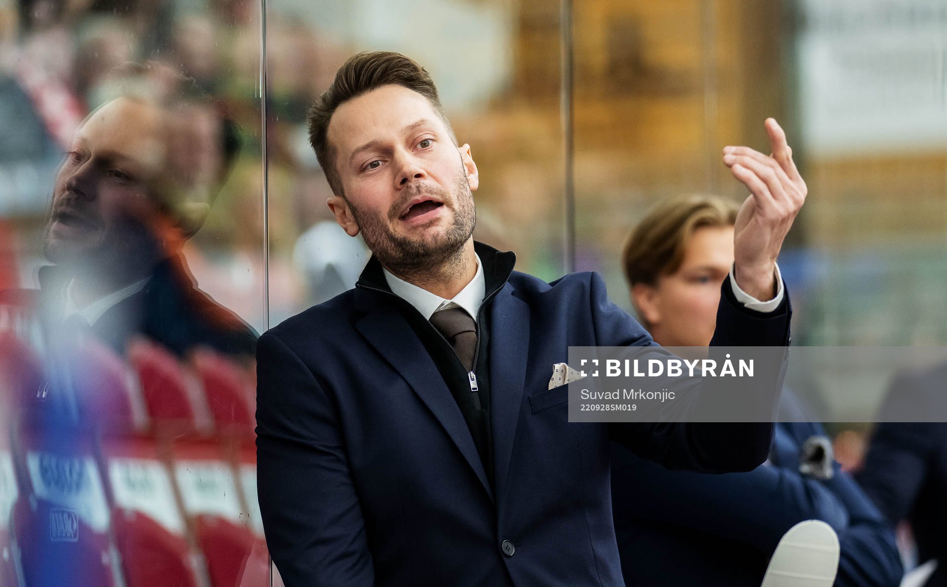 Västerviks tränare Martin Gudmundsson