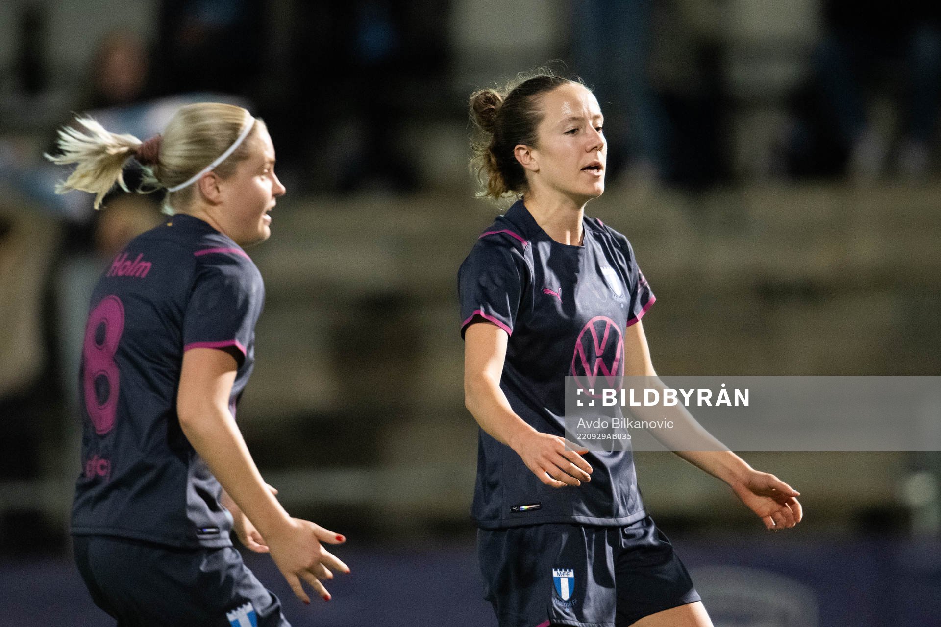Malmö FFs Anna Plantin jublar