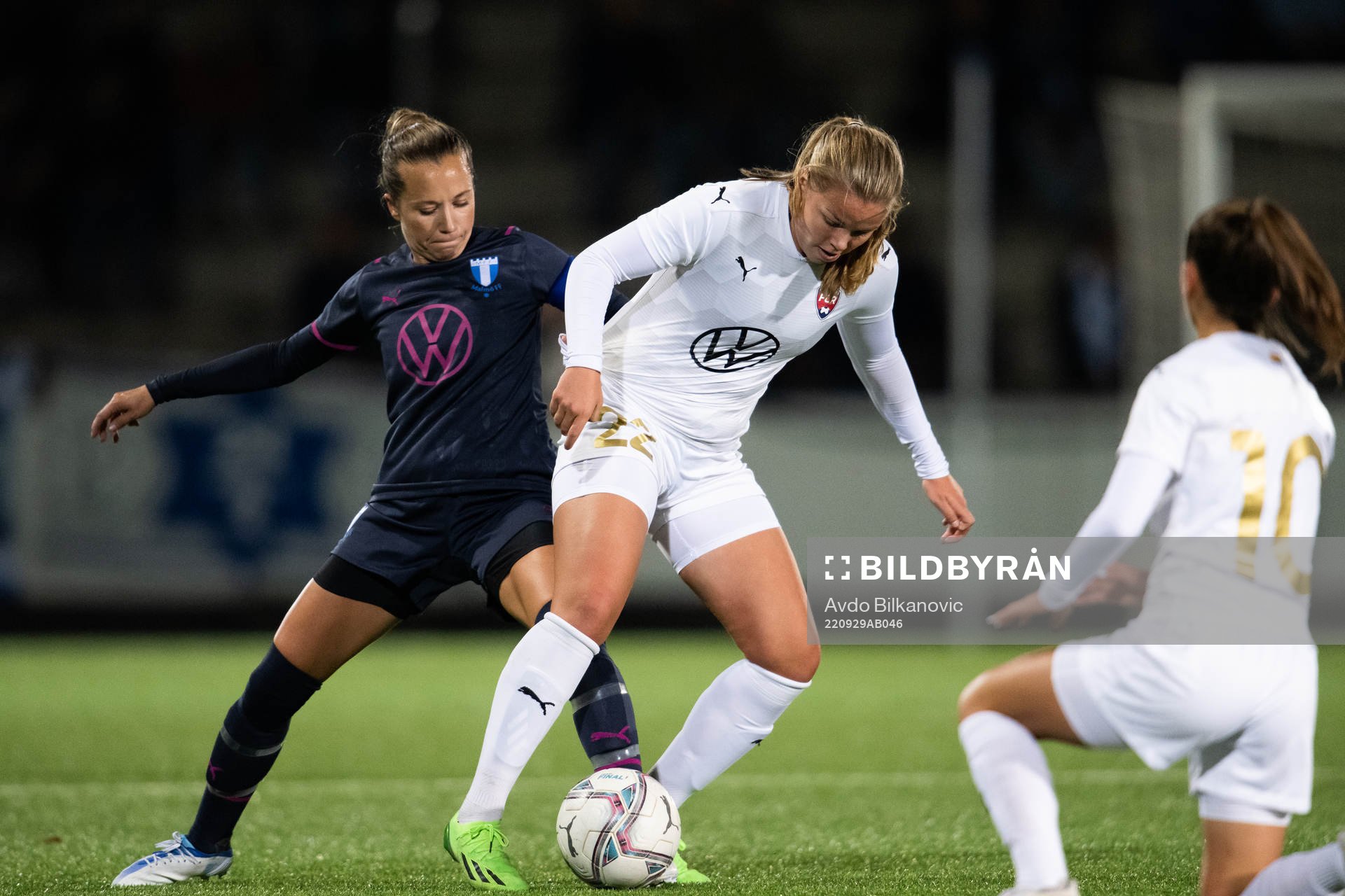 Rosengårds Tilde Björklund och Malmö FFs Cornelia