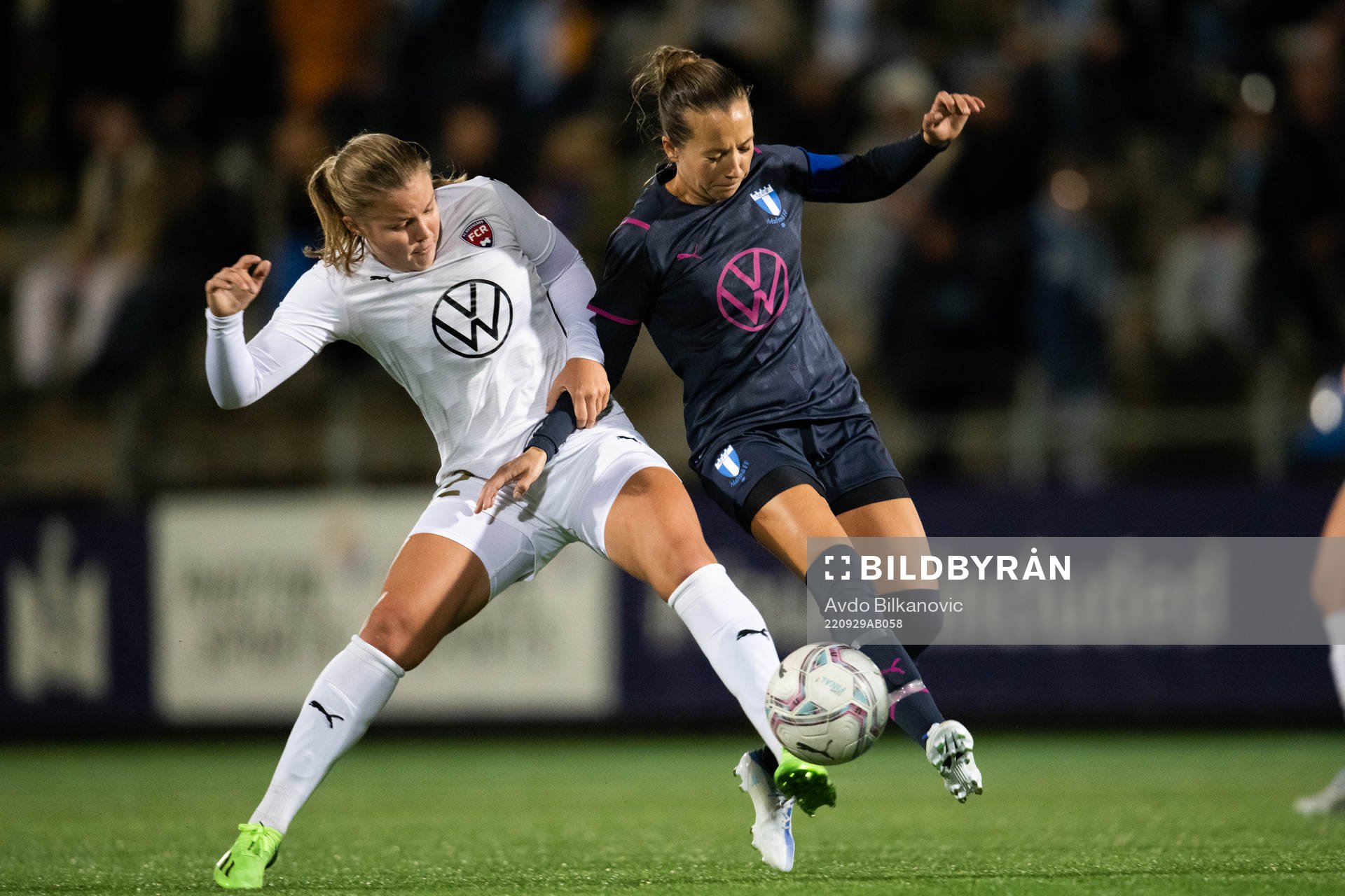 Rosengårds Mathilde Vangsgaard och Malmö FFs Cornelia