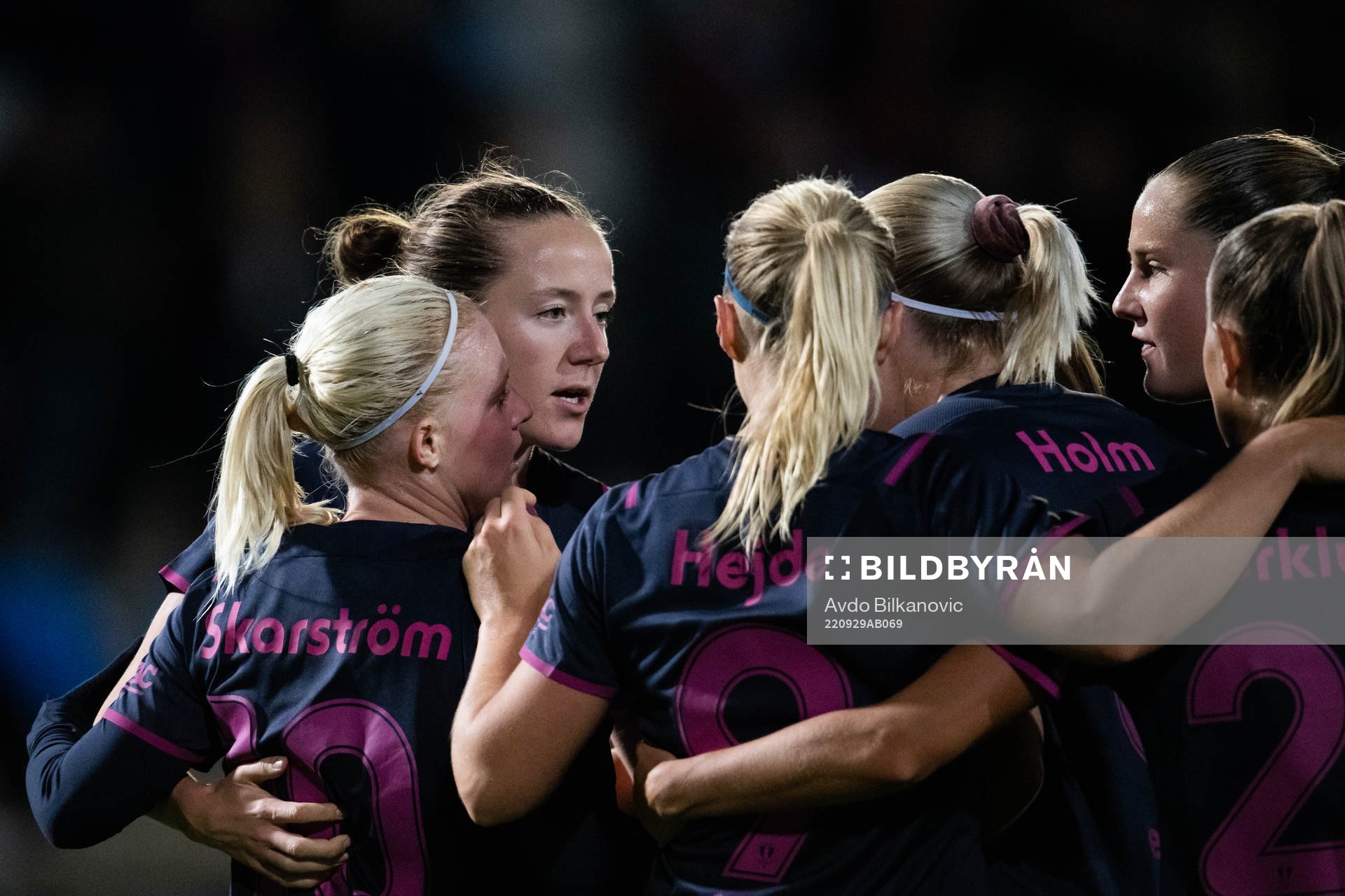 Malmö FFs Anna Plantin jublar