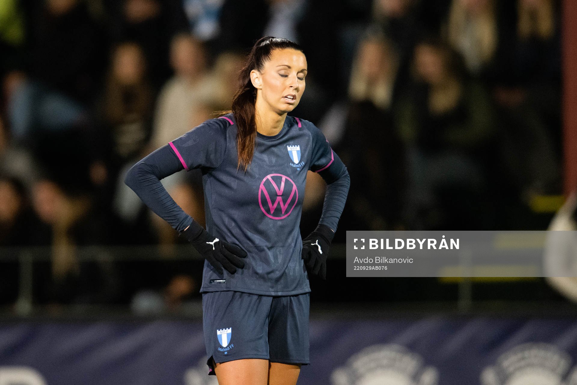 Malmö FFs Malin Gunnarsson deppar