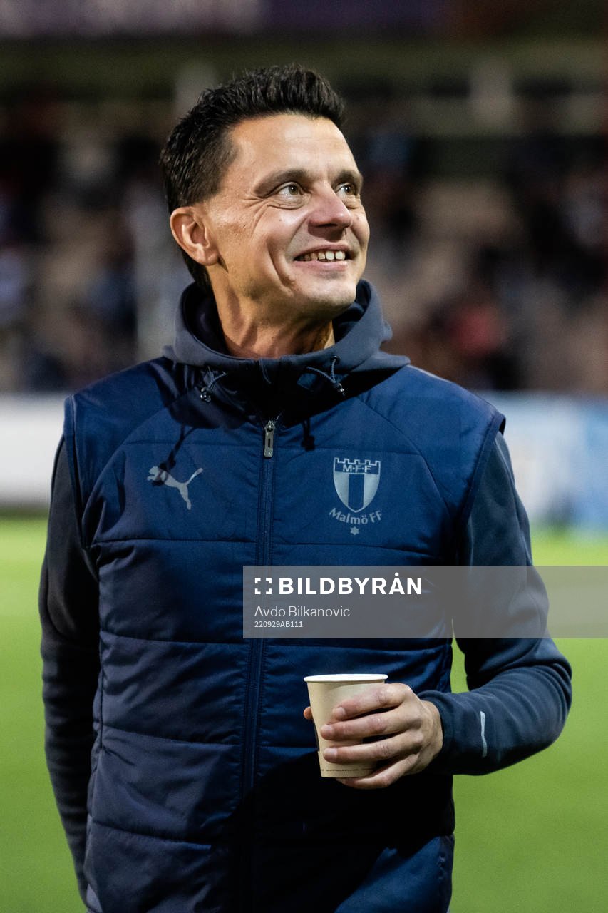 Malmö FFs tränare Fredrik Jahnfors