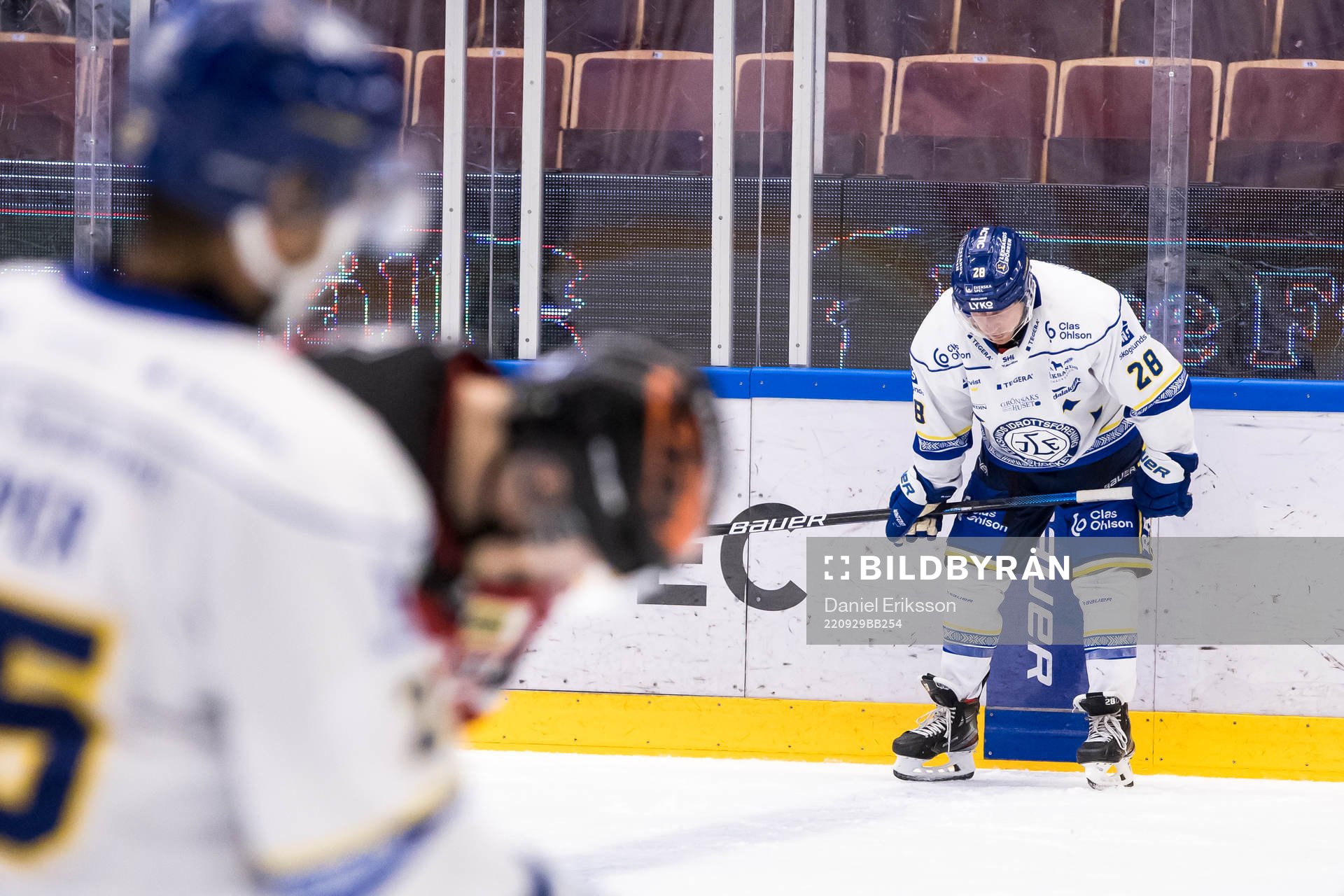 Leksands Justin Glenn Kloos deppar