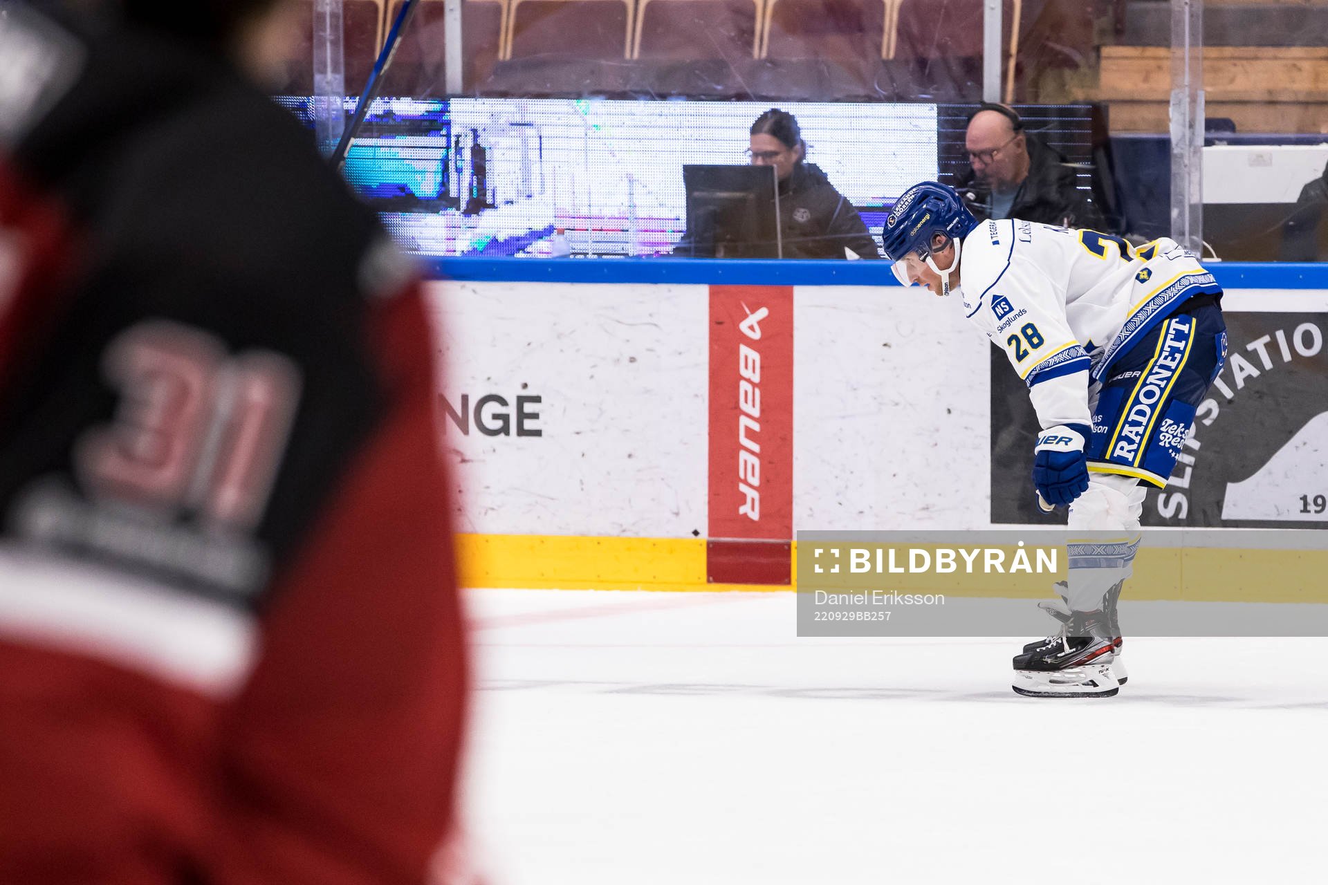Leksands Justin Glenn Kloos deppar