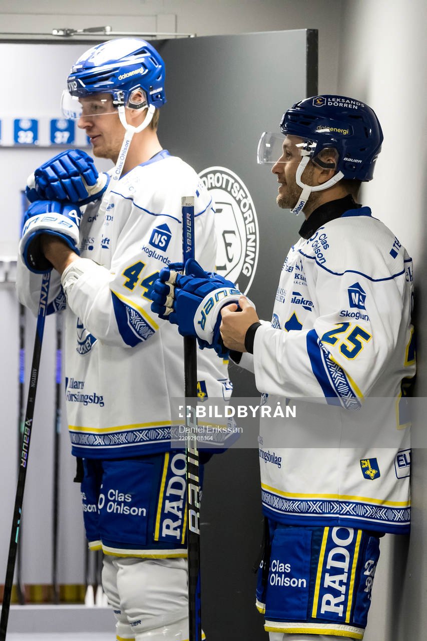 Leksands Carter Ashton och Carter Camper innan