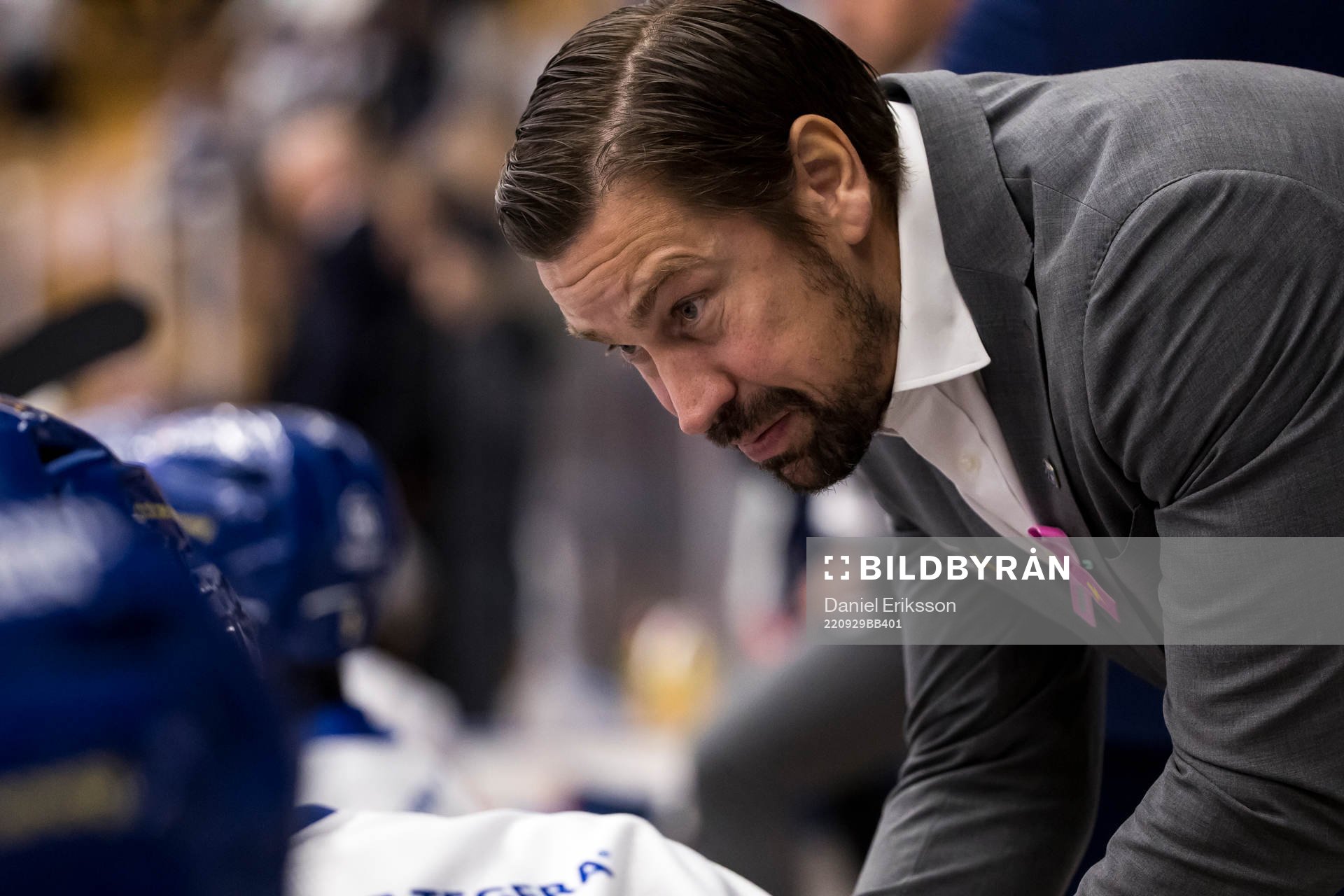 Leksands assisterande tränare Pär Styf