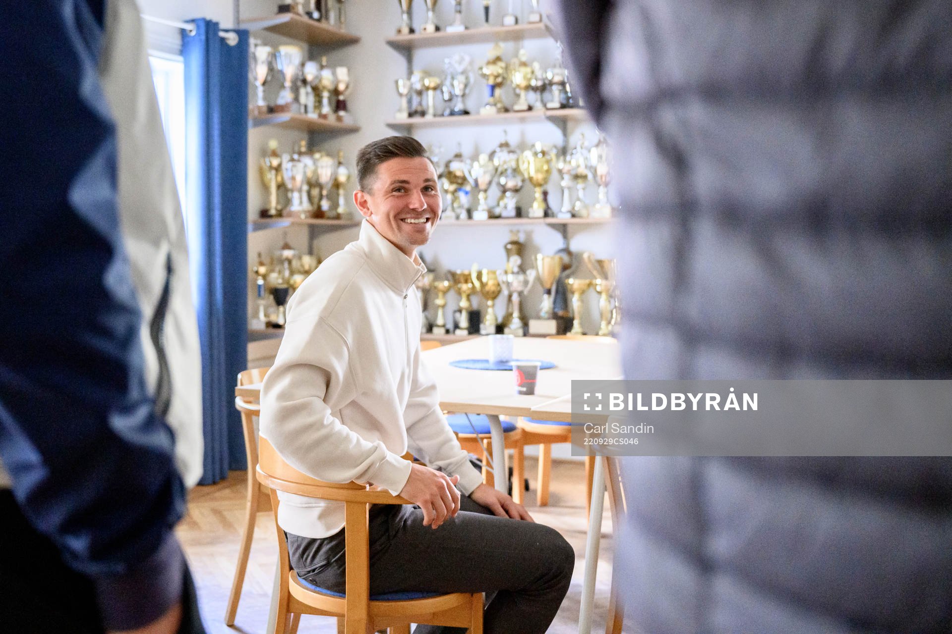 Värnamos assisterande tränare David Selini och tränare
