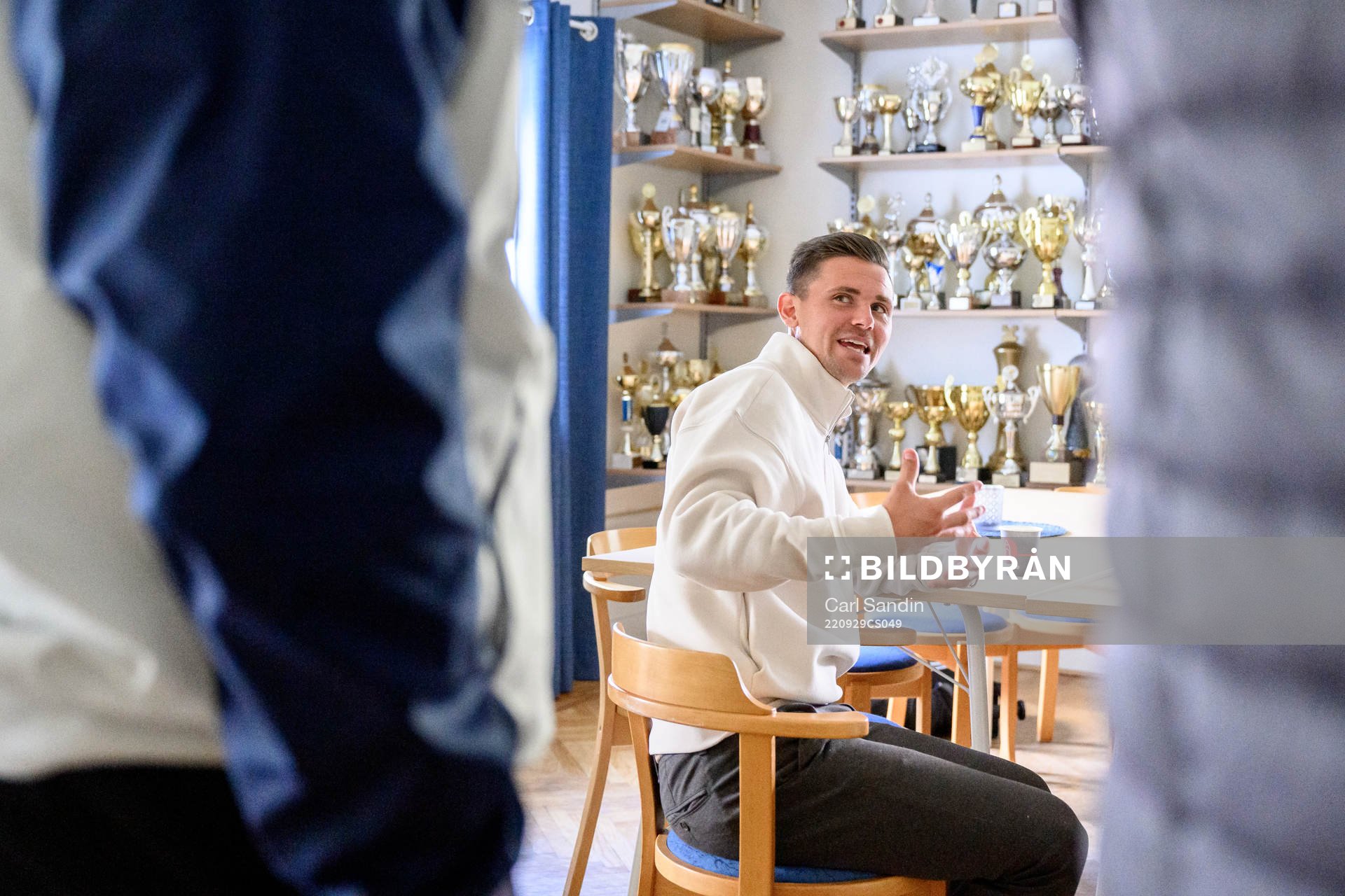 Värnamos assisterande tränare David Selini och tränare