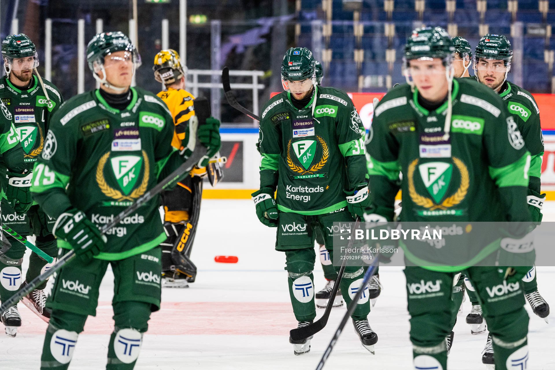 Färjestads Michael Lindqvist deppar