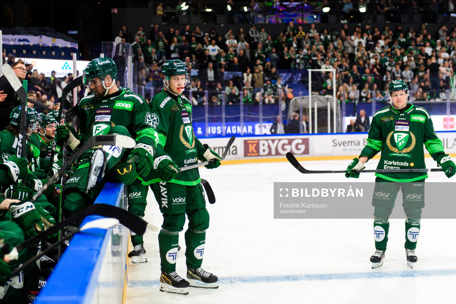 Färjestads Victor Ejdsell deppar