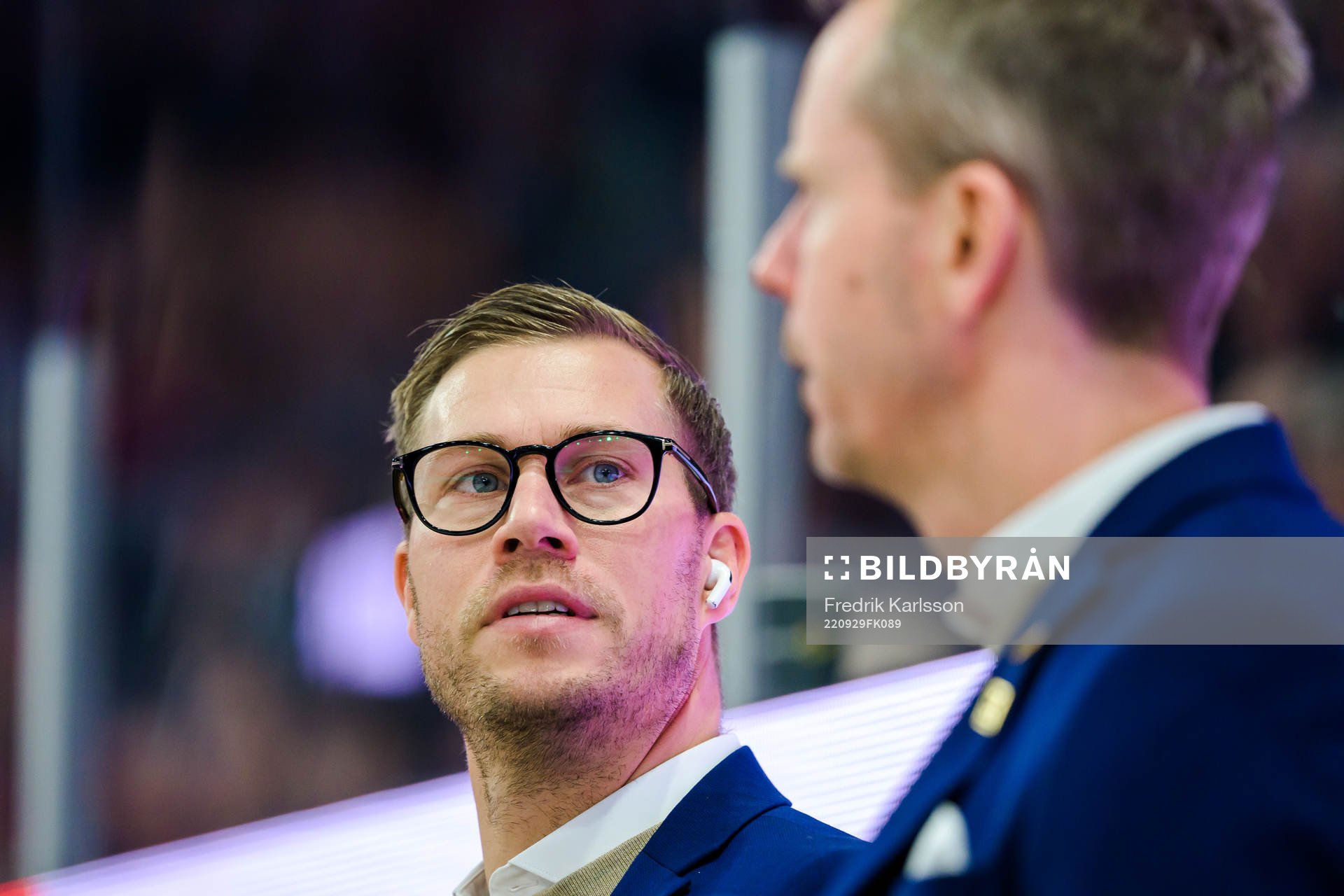 Skellefteås assisterande tränare Andreas Falk