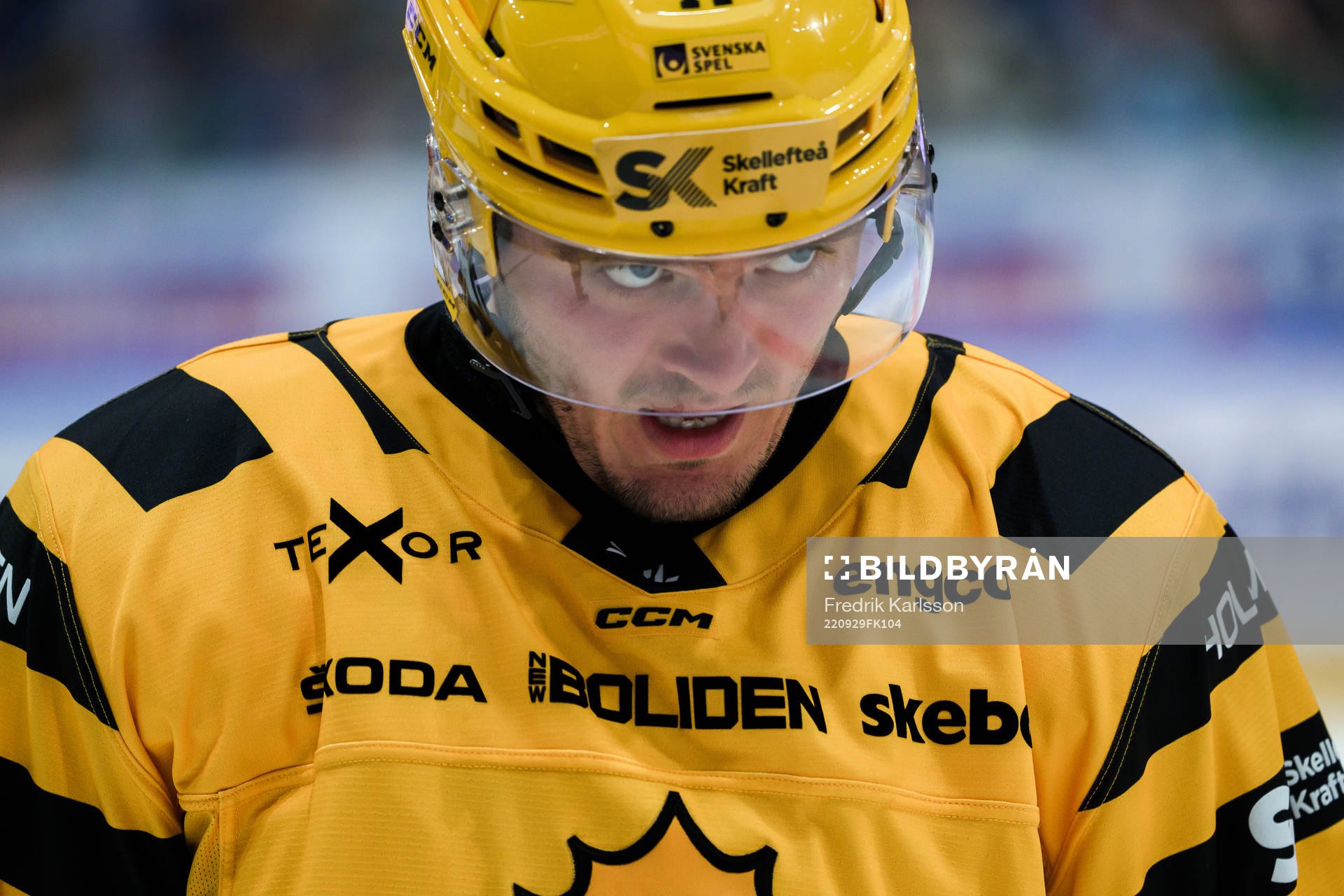 Skellefteås Max Lindholm deppar