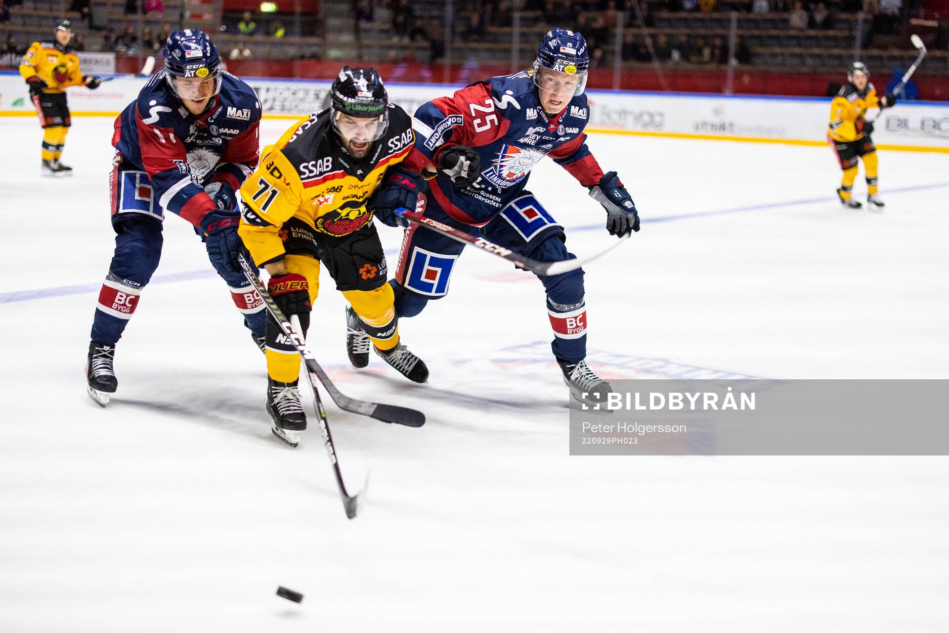 Linköpings Henrik Törnqvist och Filip Bystedt